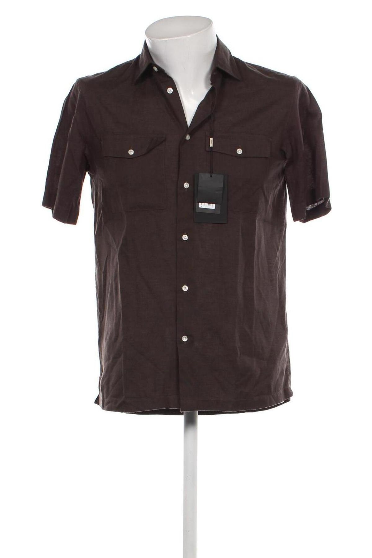 Ανδρικό πουκάμισο Liu Jo, Μέγεθος S, Χρώμα Καφέ, Τιμή 31,55 €