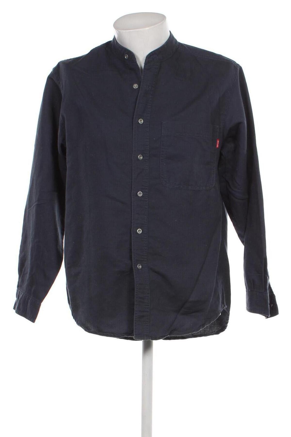 Ανδρικό πουκάμισο Millenium, Μέγεθος S, Χρώμα Μπλέ, Τιμή 4,75 €
