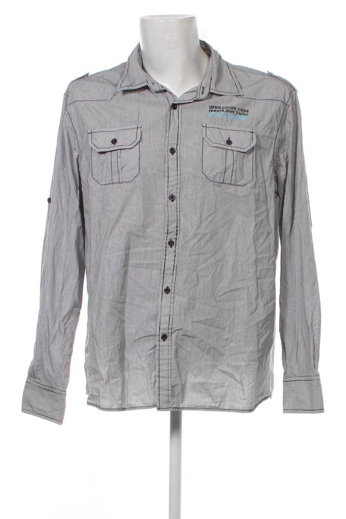 Ανδρικό πουκάμισο Nkd, Μέγεθος XXL, Χρώμα Πολύχρωμο, Τιμή 6,64 €
