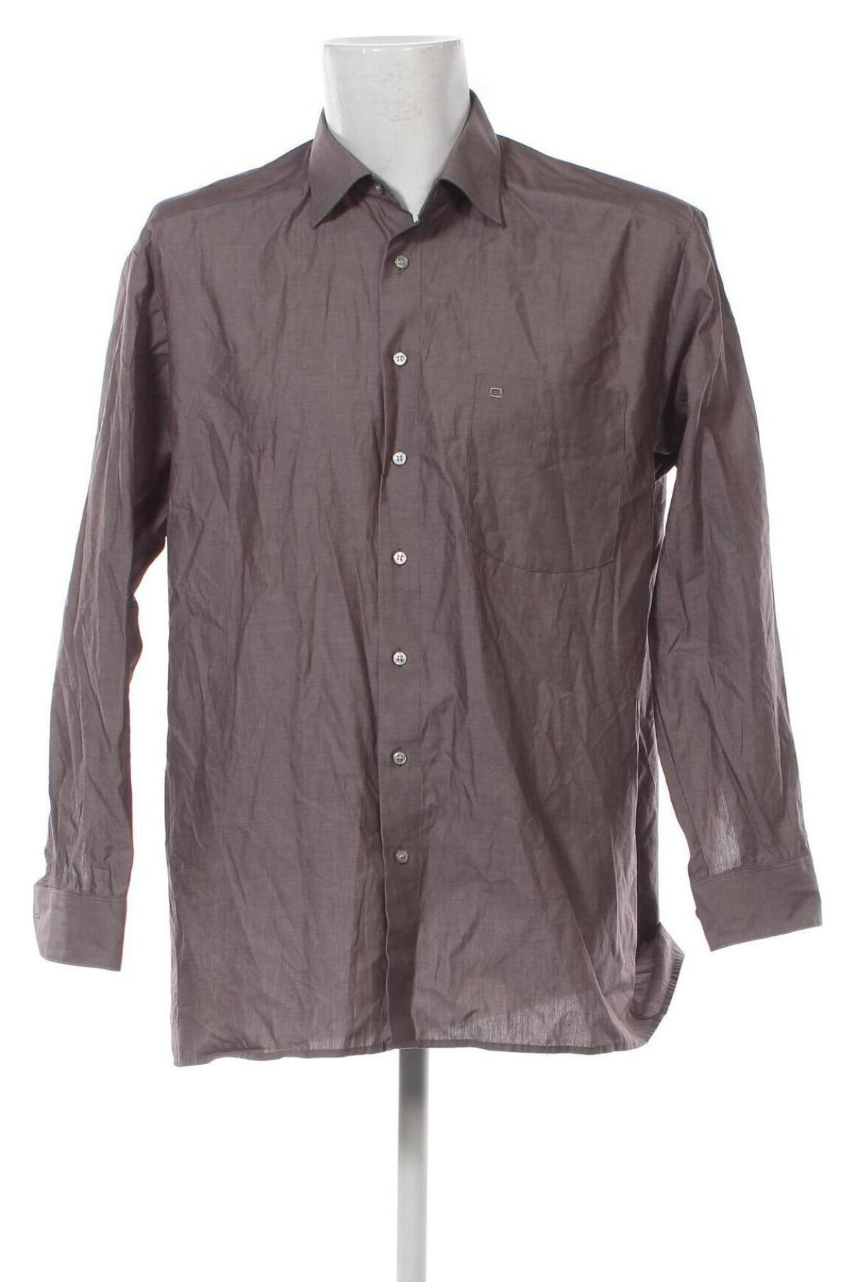 Мъжка риза Olymp, Размер XL, Цвят Сив, Цена 29,64 лв.
