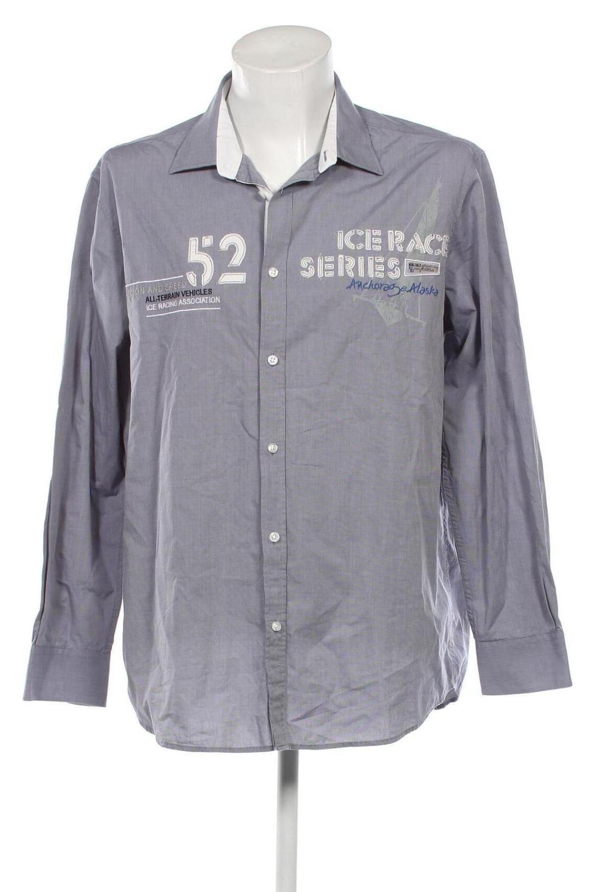 Ανδρικό πουκάμισο Reward, Μέγεθος XL, Χρώμα Μπλέ, Τιμή 3,05 €