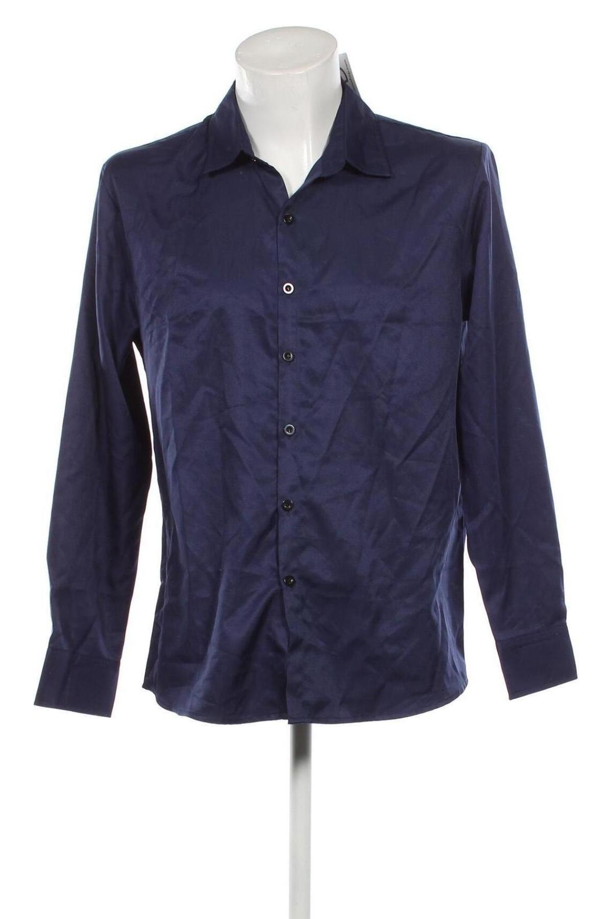 Pánska košeľa  SHEIN, Veľkosť L, Farba Modrá, Cena  7,40 €