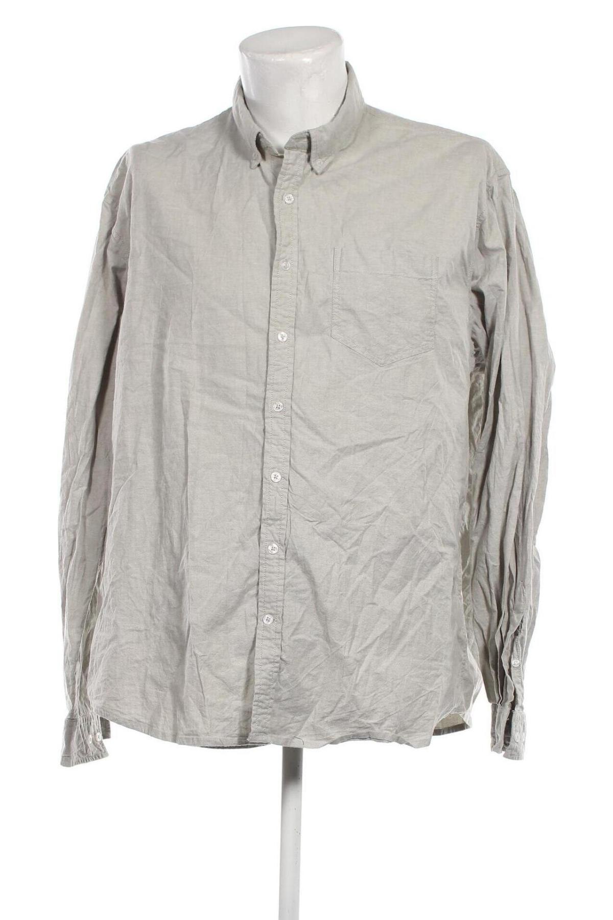 Ανδρικό πουκάμισο Signal, Μέγεθος XXL, Χρώμα Γκρί, Τιμή 23,40 €