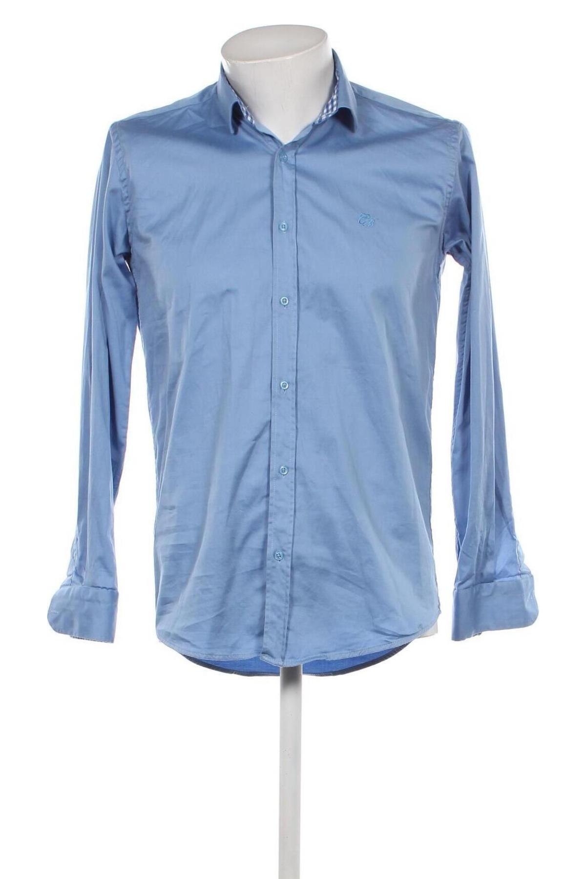 Ανδρικό πουκάμισο Smart, Μέγεθος M, Χρώμα Μπλέ, Τιμή 14,84 €