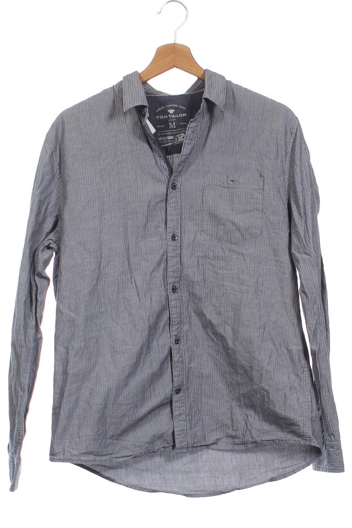Ανδρικό πουκάμισο Tom Tailor, Μέγεθος M, Χρώμα Πολύχρωμο, Τιμή 6,53 €
