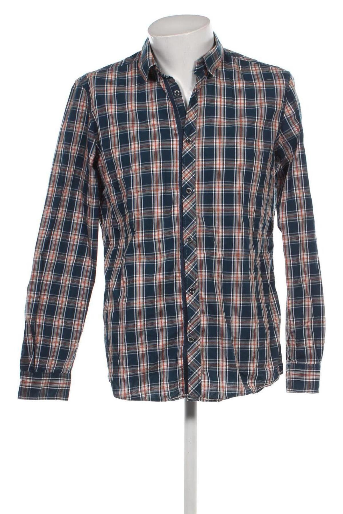 Ανδρικό πουκάμισο Tom Tailor, Μέγεθος L, Χρώμα Πολύχρωμο, Τιμή 14,85 €