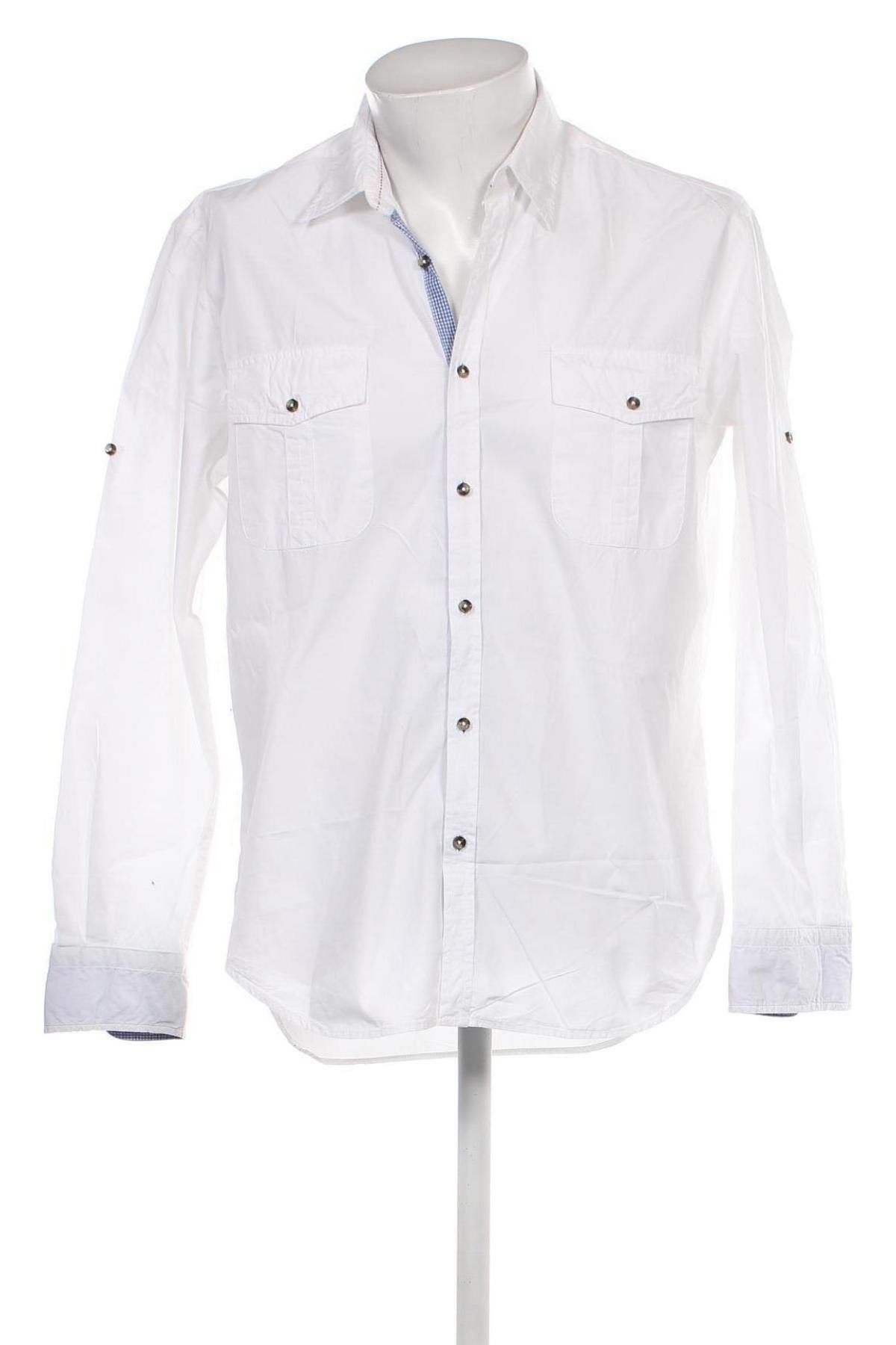 Herrenhemd Zara Man, Größe XL, Farbe Weiß, Preis 16,70 €