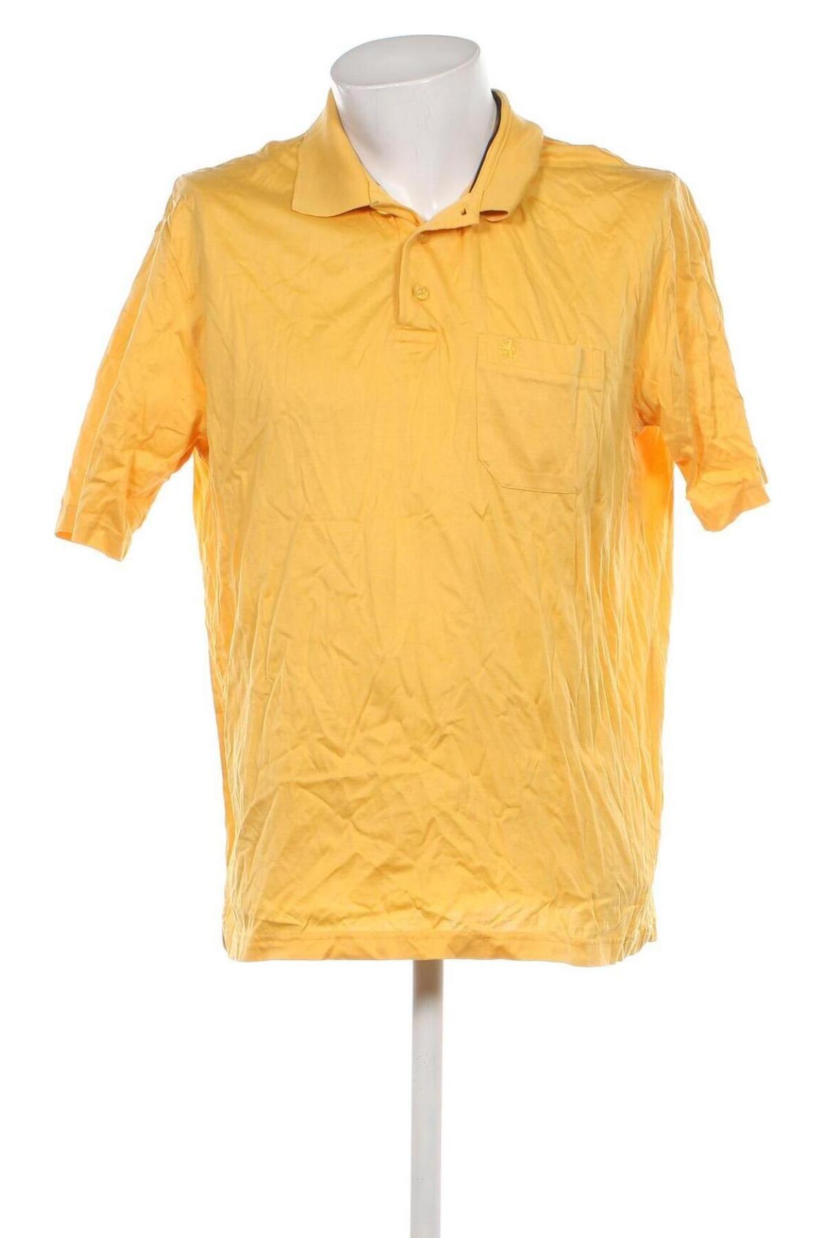 Мъжка тениска A.W.Dunmore, Размер XL, Цвят Жълт, Цена 13,00 лв.