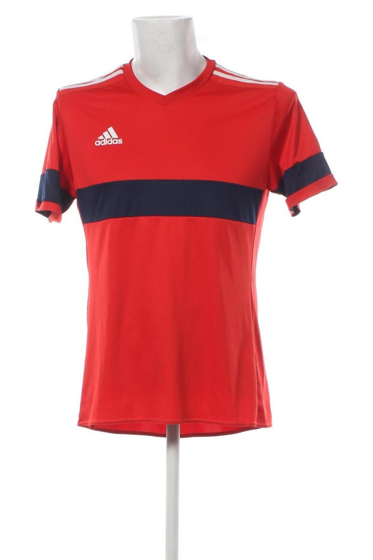 Мъжка тениска Adidas, Размер L, Цвят Червен, Цена 20,00 лв.
