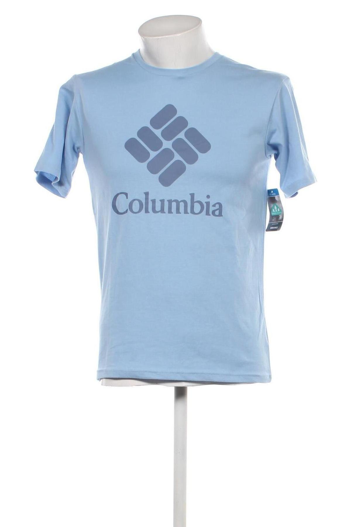Ανδρικό t-shirt Columbia, Μέγεθος S, Χρώμα Μπλέ, Τιμή 29,90 €