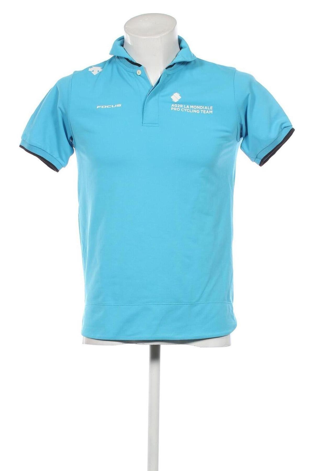 Herren T-Shirt Descente, Größe M, Farbe Blau, Preis € 12,53