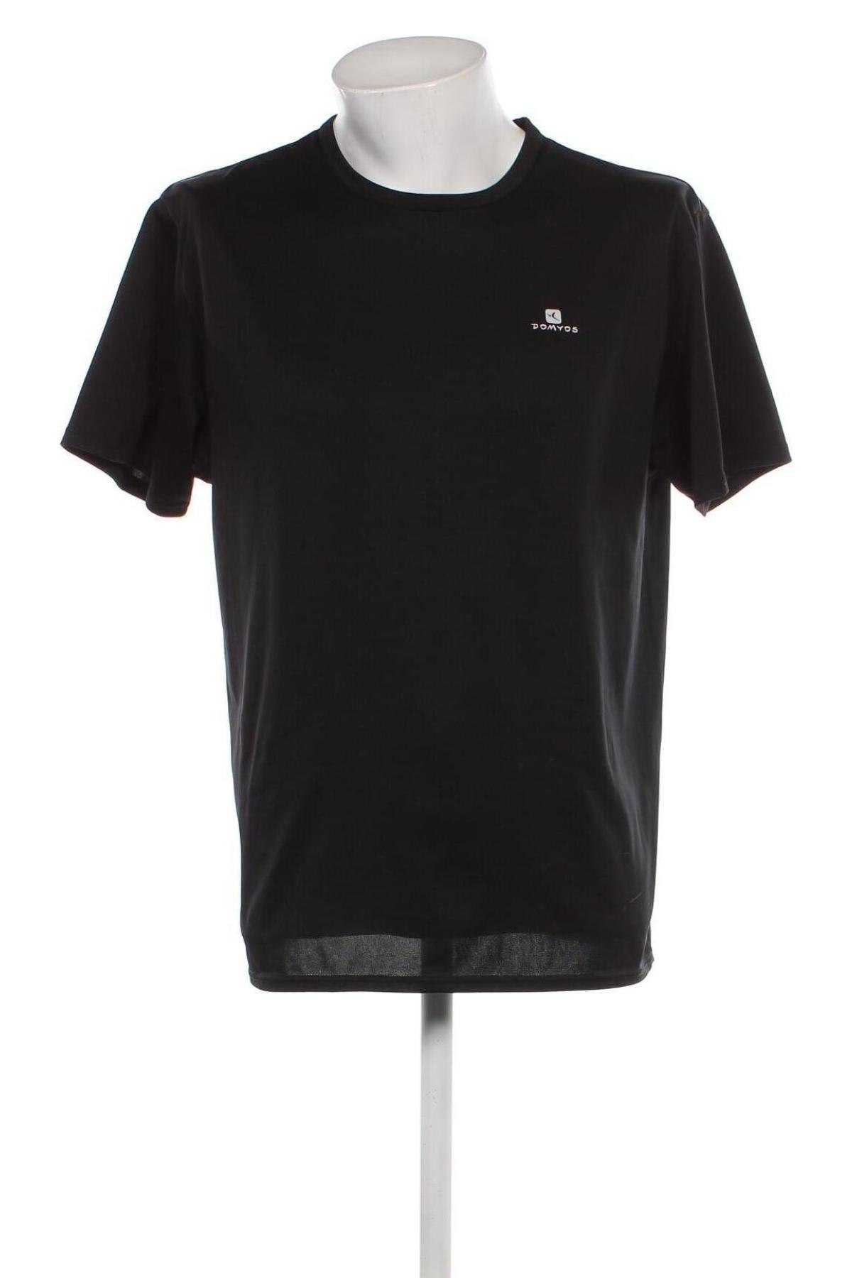 Herren T-Shirt Domyos, Größe M, Farbe Schwarz, Preis 9,05 €