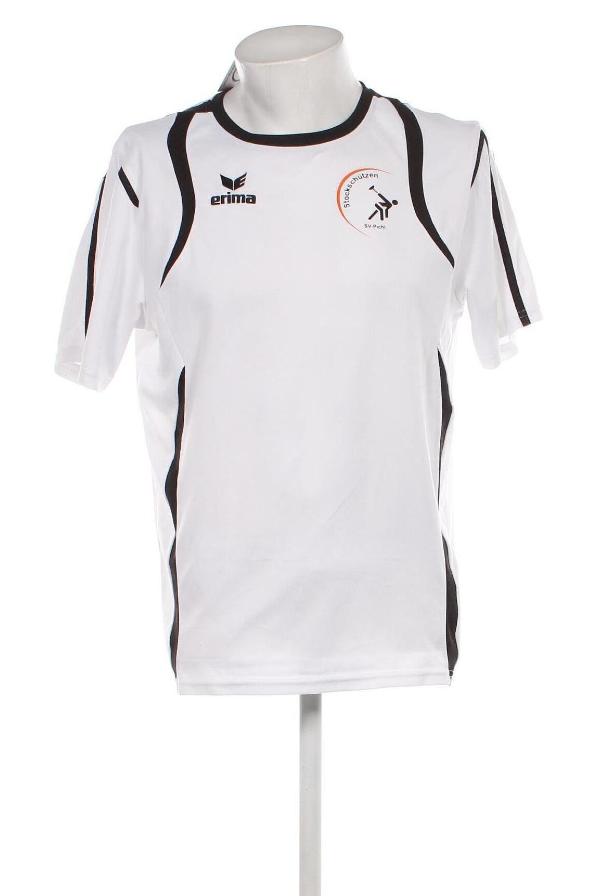 Ανδρικό t-shirt Erima, Μέγεθος XL, Χρώμα Λευκό, Τιμή 8,04 €
