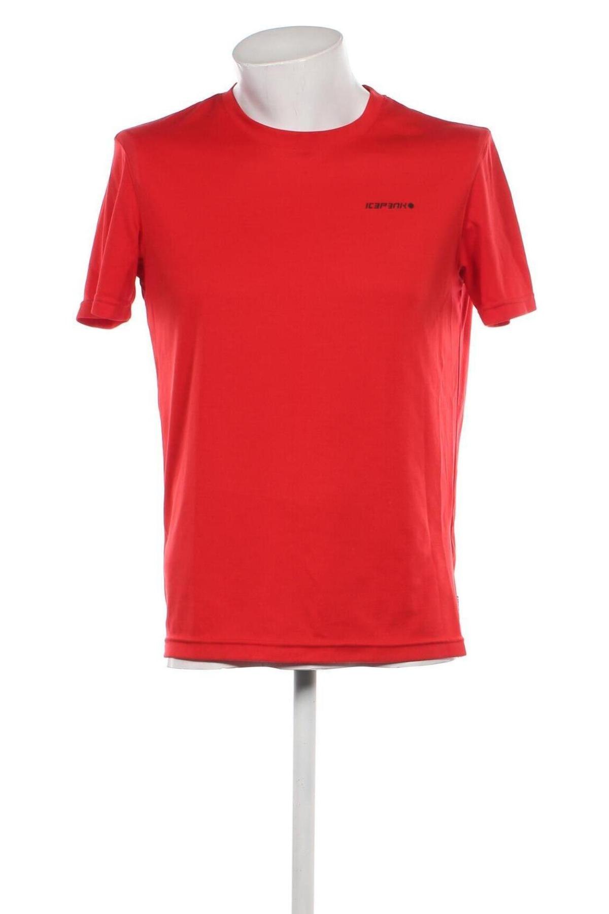 Męski T-shirt Icepeak, Rozmiar L, Kolor Czerwony, Cena 54,37 zł