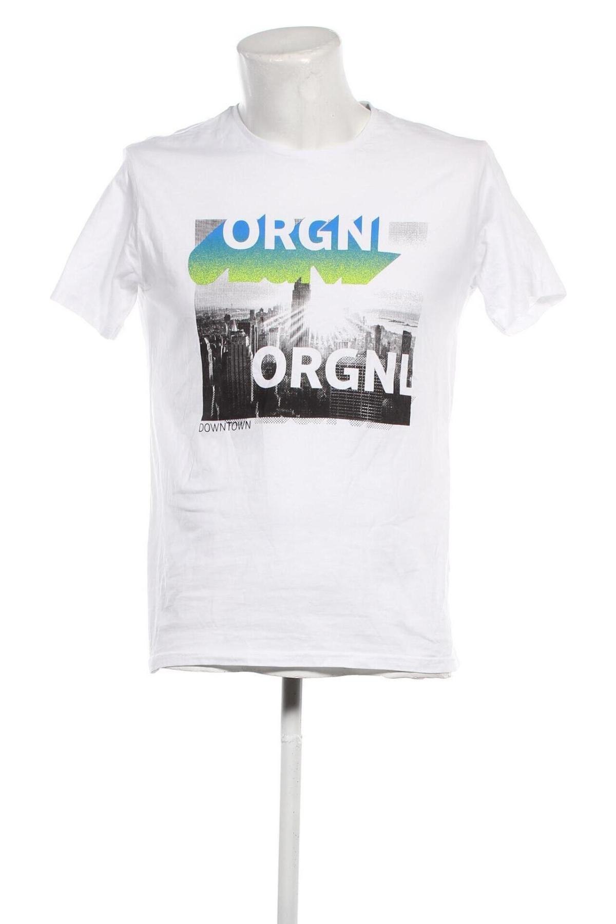 Ανδρικό t-shirt Identic, Μέγεθος M, Χρώμα Λευκό, Τιμή 8,04 €