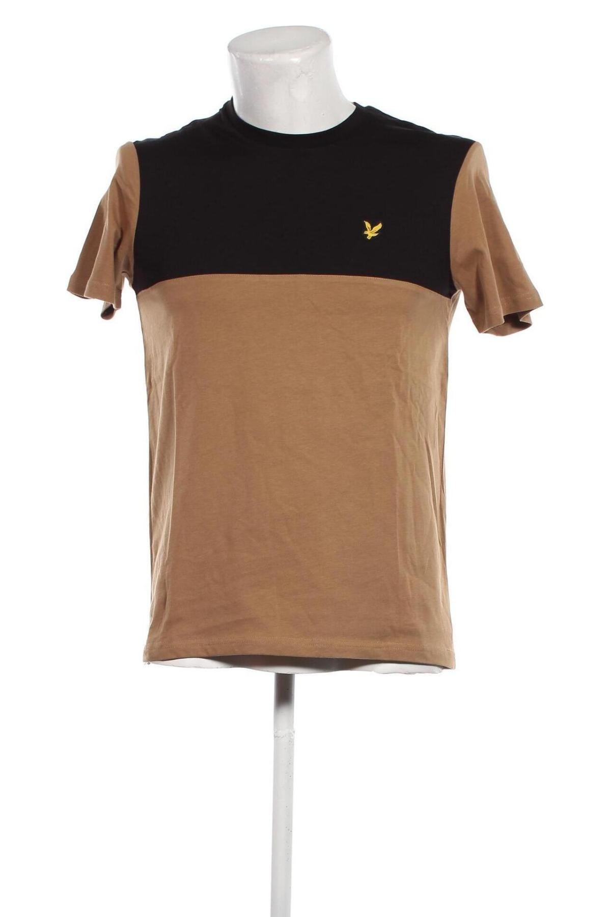 Мъжка тениска Lyle & Scott, Размер S, Цвят Бежов, Цена 49,40 лв.