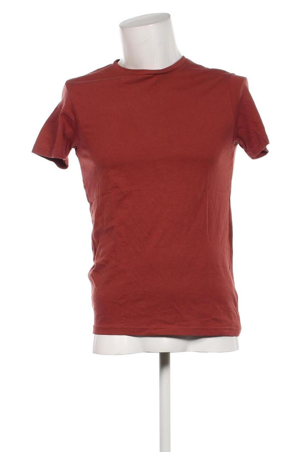 Ανδρικό t-shirt Manor, Μέγεθος S, Χρώμα Καφέ, Τιμή 8,04 €