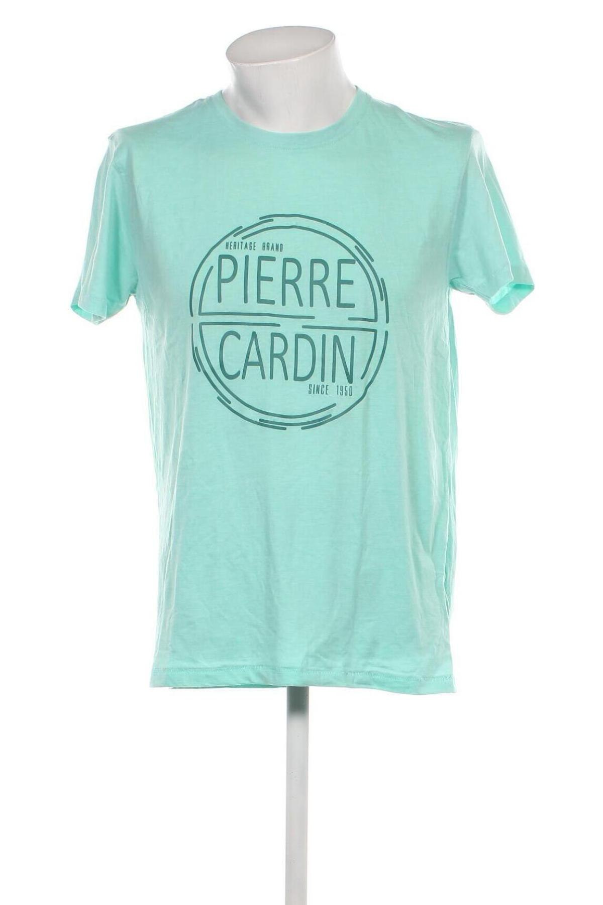 Herren T-Shirt Pierre Cardin, Größe L, Farbe Grün, Preis 23,46 €