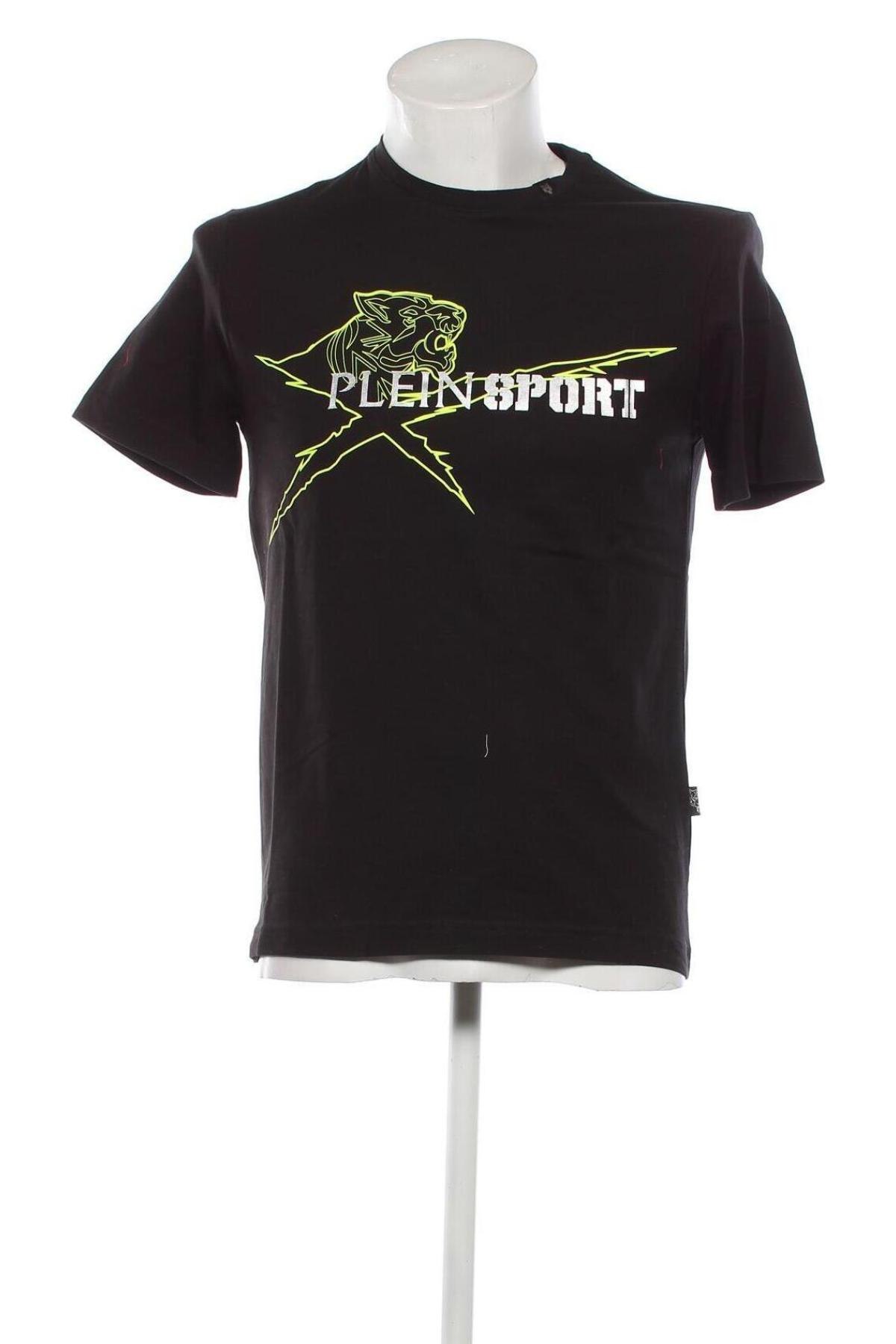 Tricou de bărbați Plein Sport, Mărime S, Culoare Negru, Preț 320,31 Lei