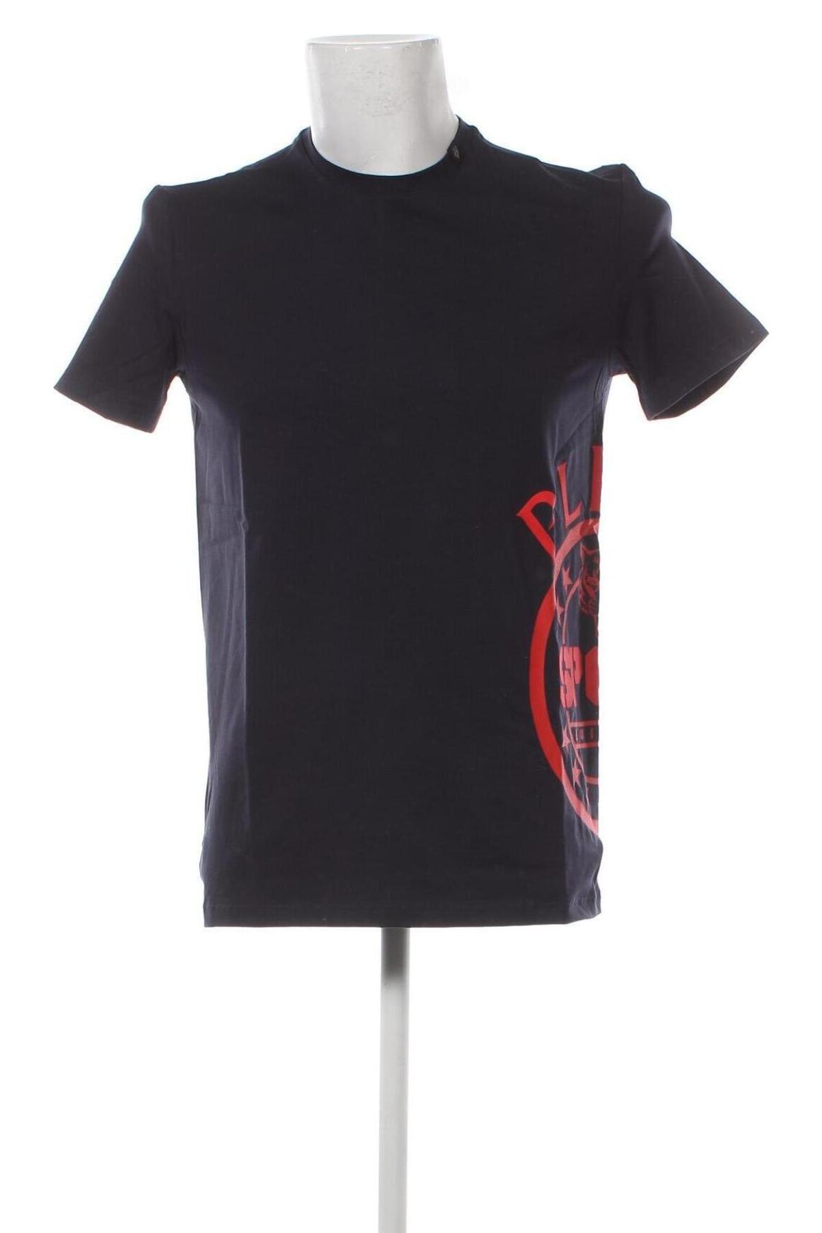 Herren T-Shirt Plein Sport, Größe M, Farbe Blau, Preis 83,04 €