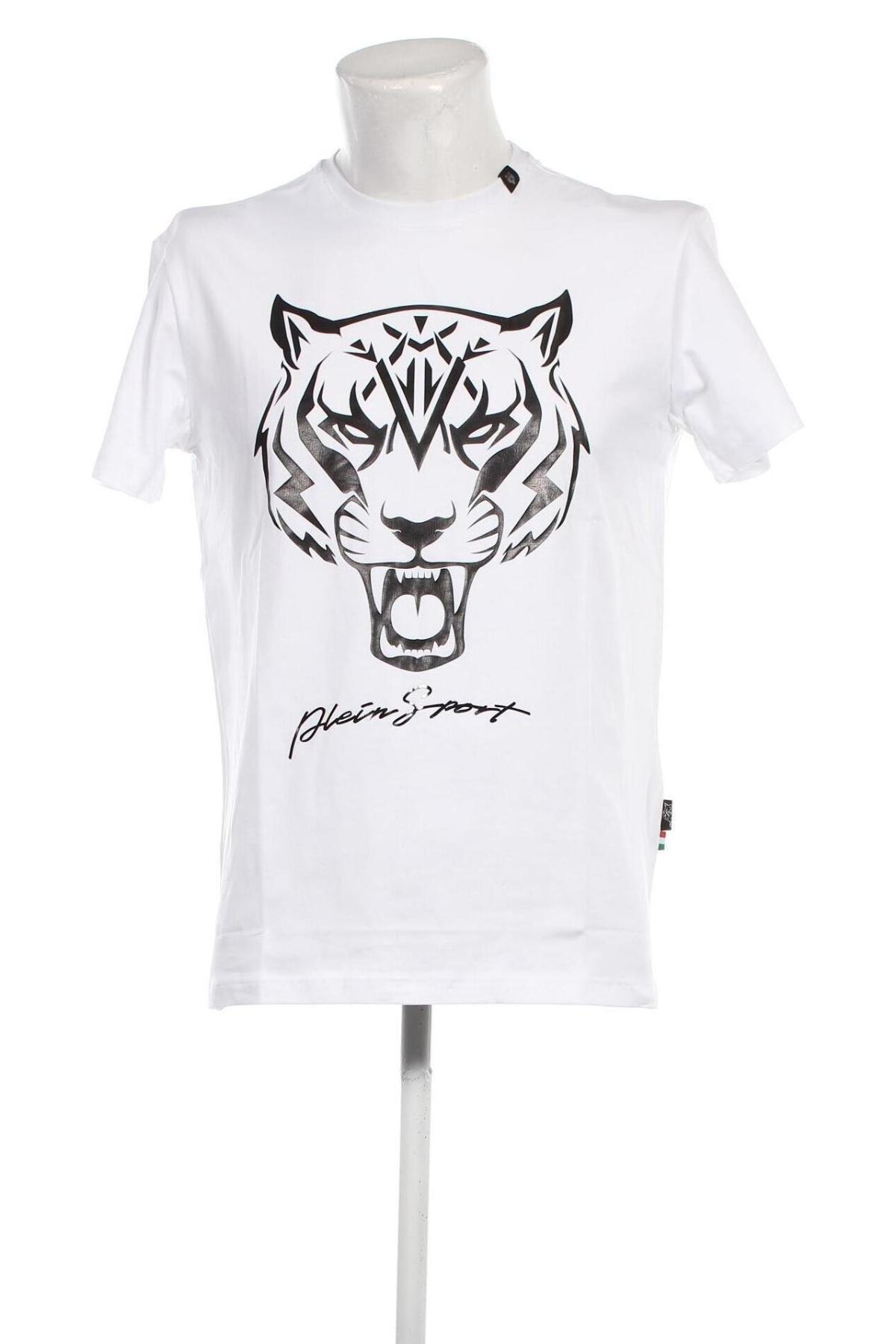 Herren T-Shirt Plein Sport, Größe L, Farbe Weiß, Preis 83,97 €