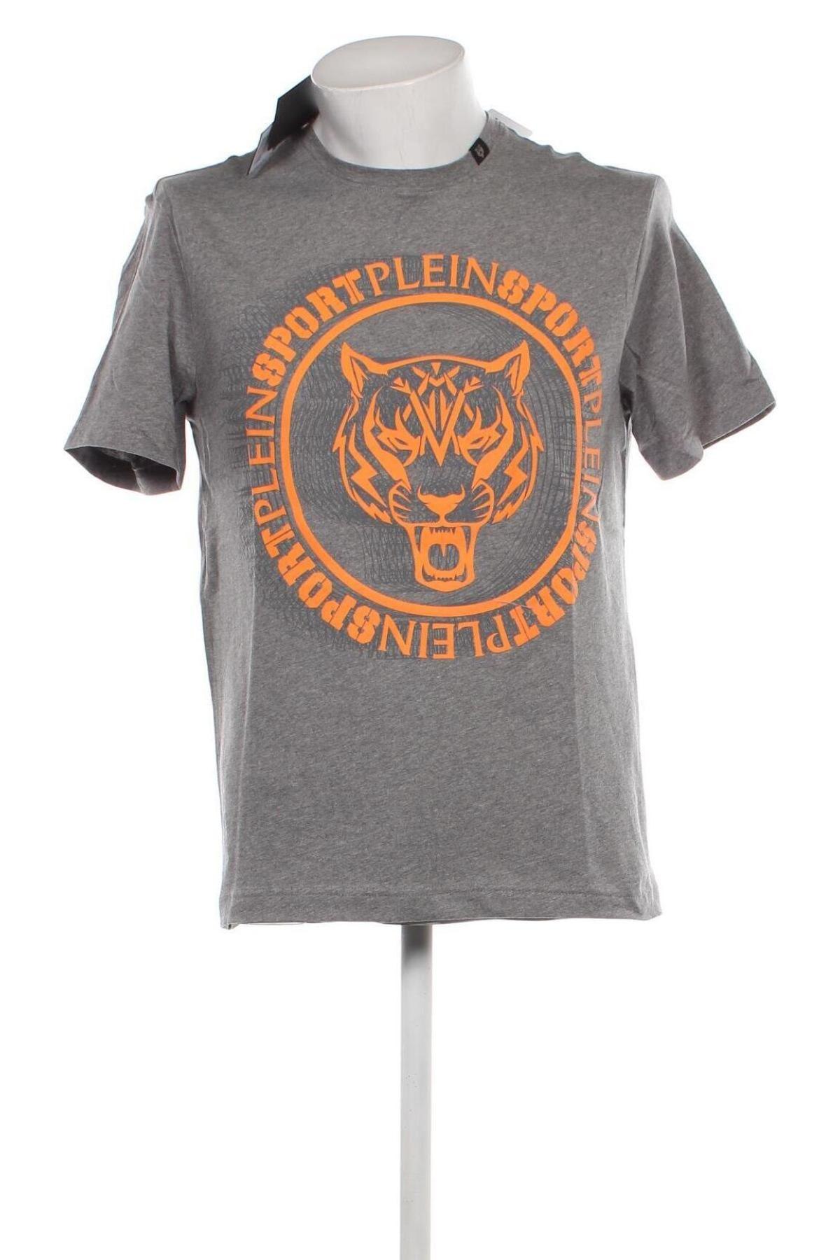 Herren T-Shirt Plein Sport, Größe M, Farbe Grau, Preis 81,20 €