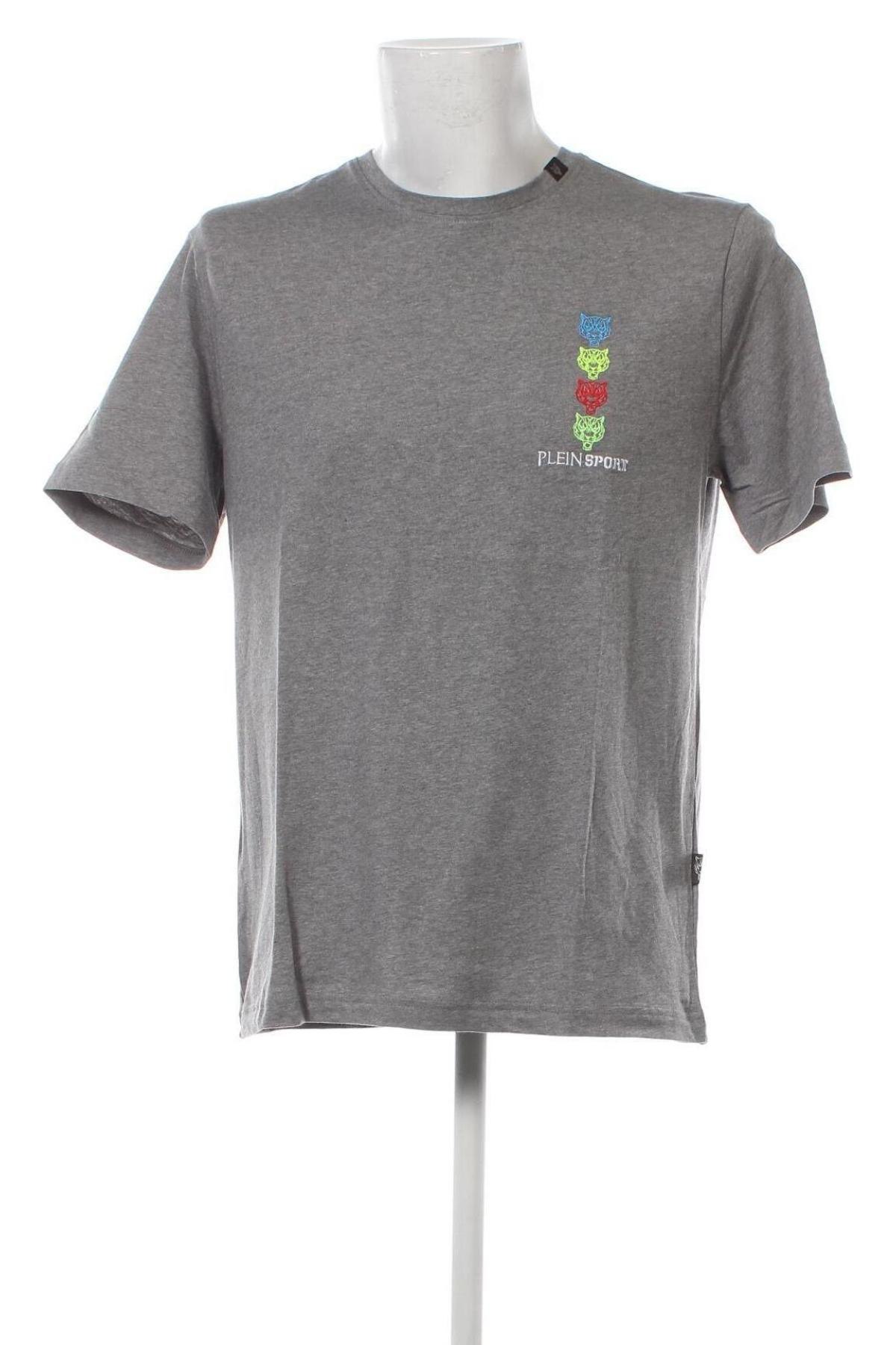 Herren T-Shirt Plein Sport, Größe XL, Farbe Grau, Preis 73,82 €