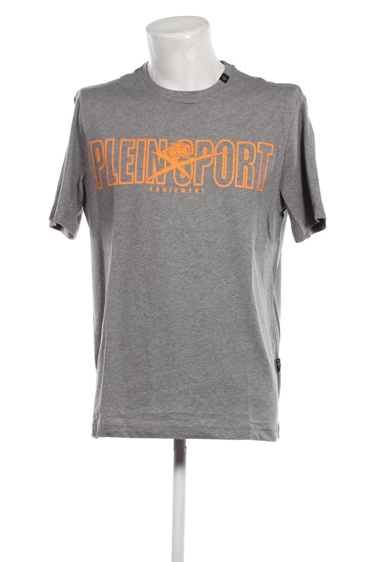 Ανδρικό t-shirt Plein Sport, Μέγεθος XL, Χρώμα Γκρί, Τιμή 49,83 €