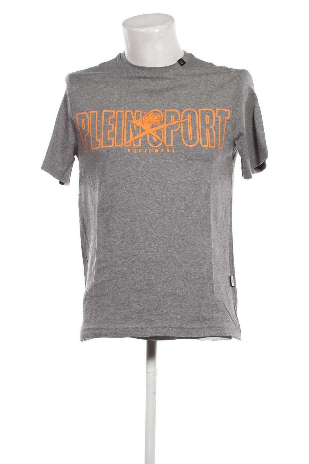 Herren T-Shirt Plein Sport, Größe S, Farbe Grau, Preis 92,27 €