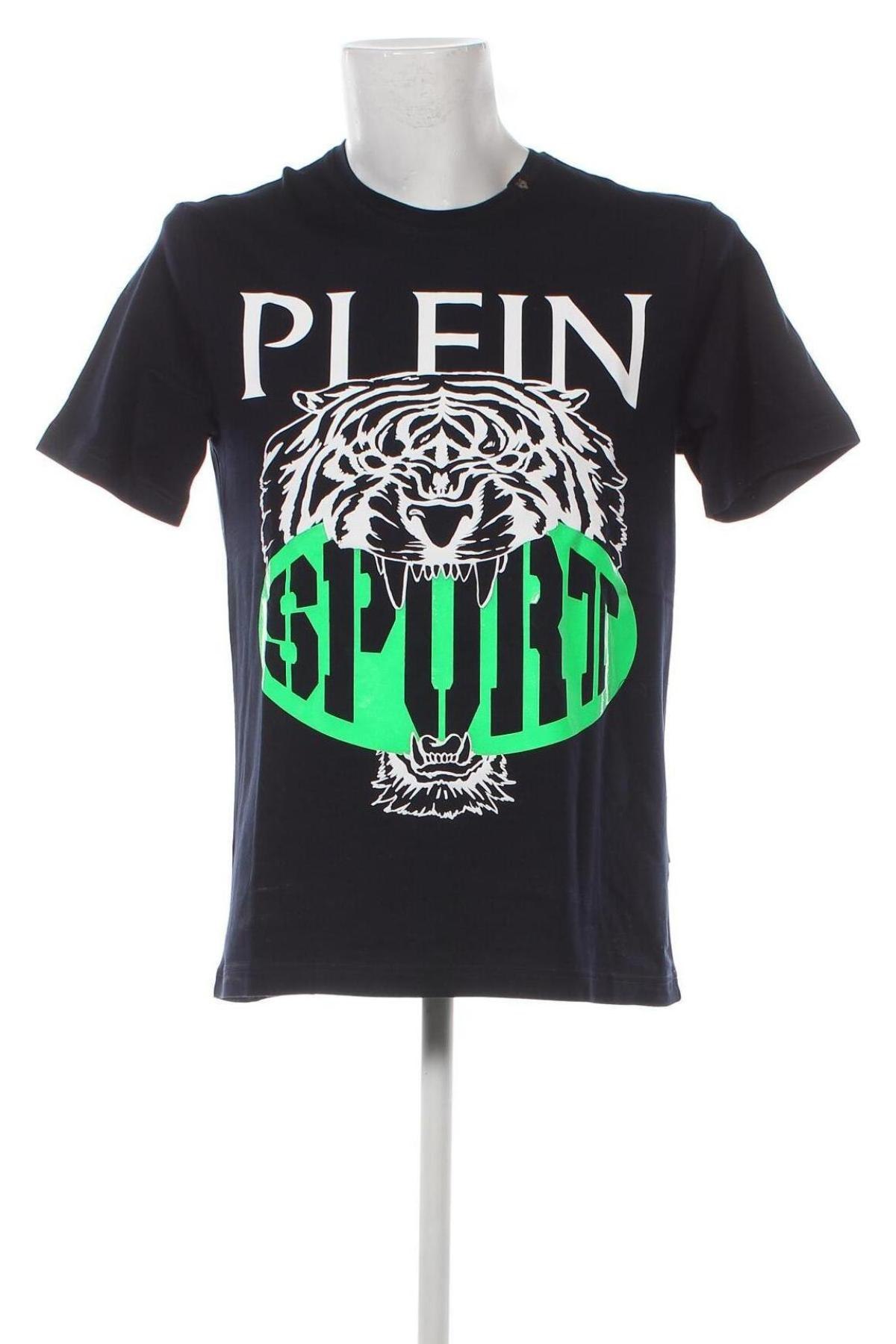 Мъжка тениска Plein Sport, Размер M, Цвят Син, Цена 179,00 лв.