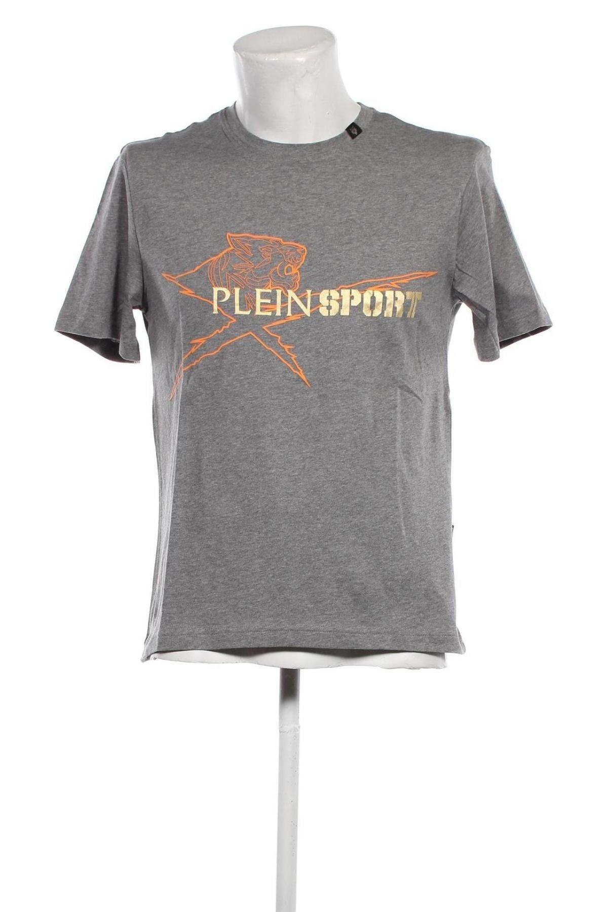 Ανδρικό t-shirt Plein Sport, Μέγεθος M, Χρώμα Γκρί, Τιμή 83,97 €