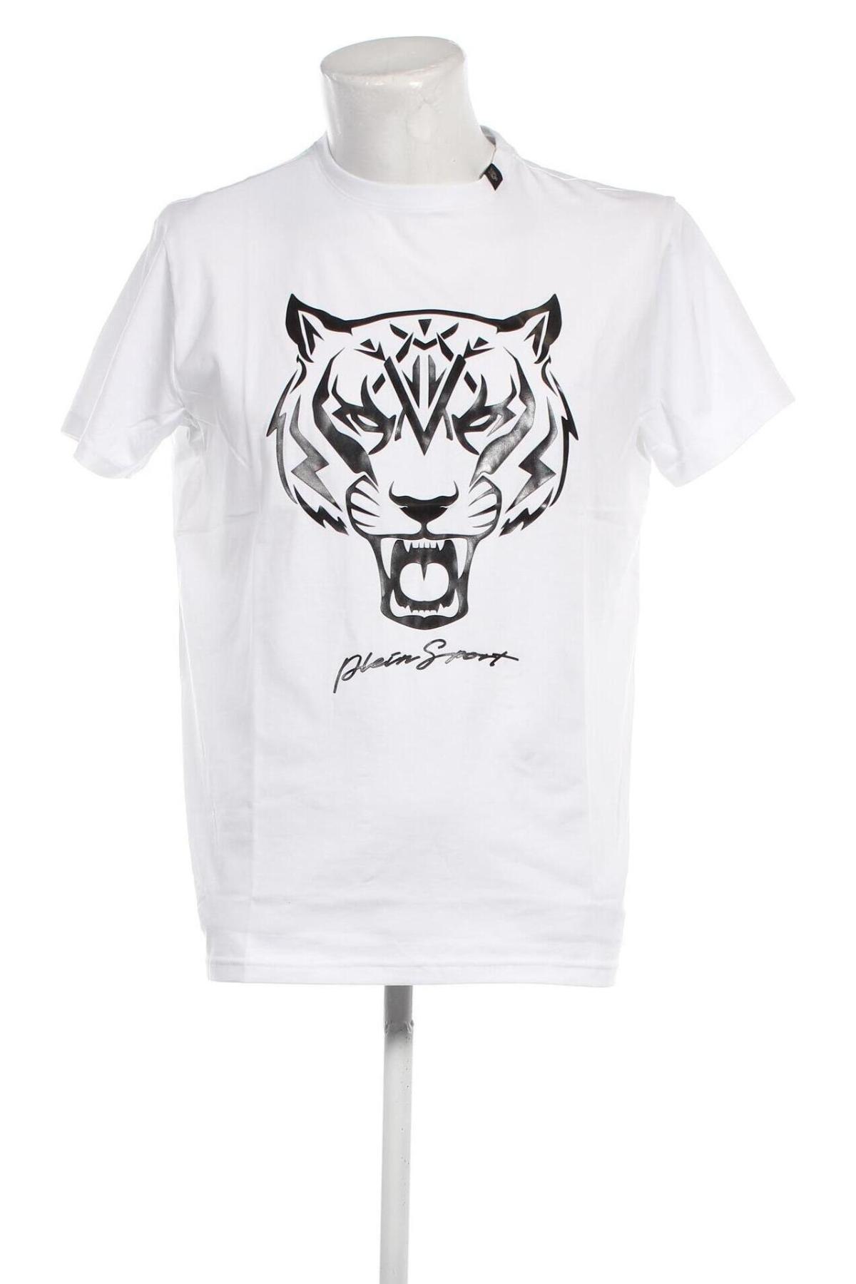 Ανδρικό t-shirt Plein Sport, Μέγεθος XL, Χρώμα Λευκό, Τιμή 83,97 €