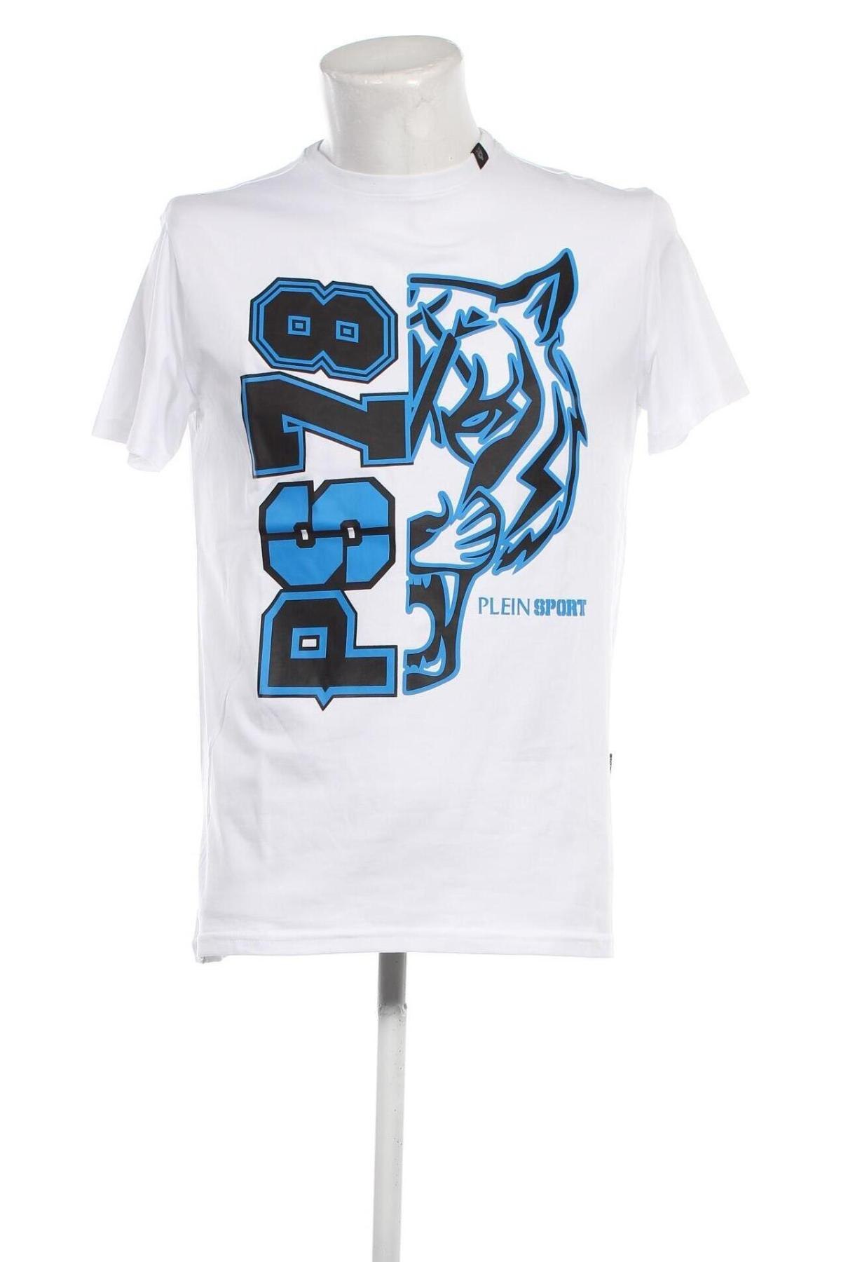 Ανδρικό t-shirt Plein Sport, Μέγεθος L, Χρώμα Λευκό, Τιμή 81,20 €