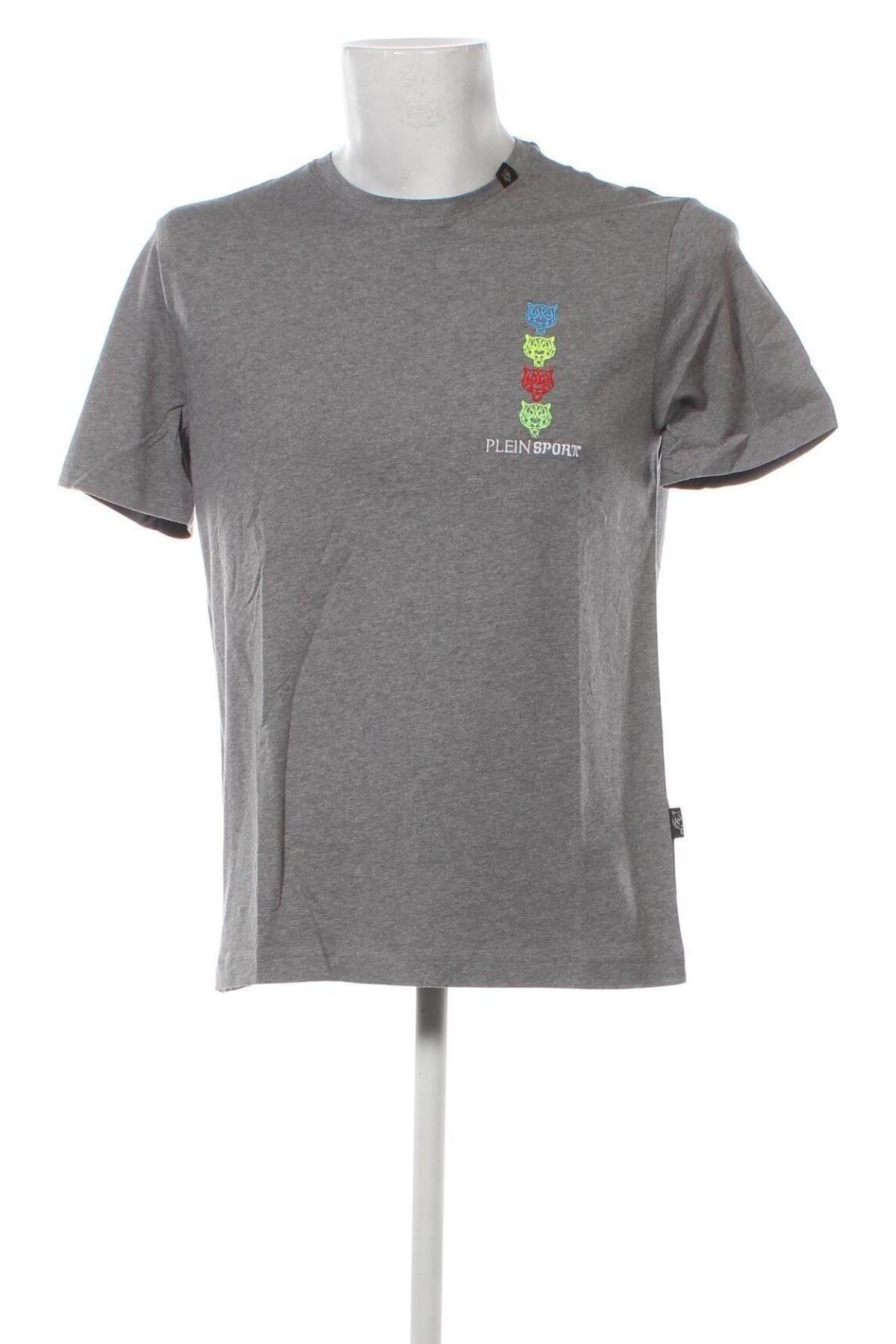 Herren T-Shirt Plein Sport, Größe M, Farbe Grau, Preis 73,82 €