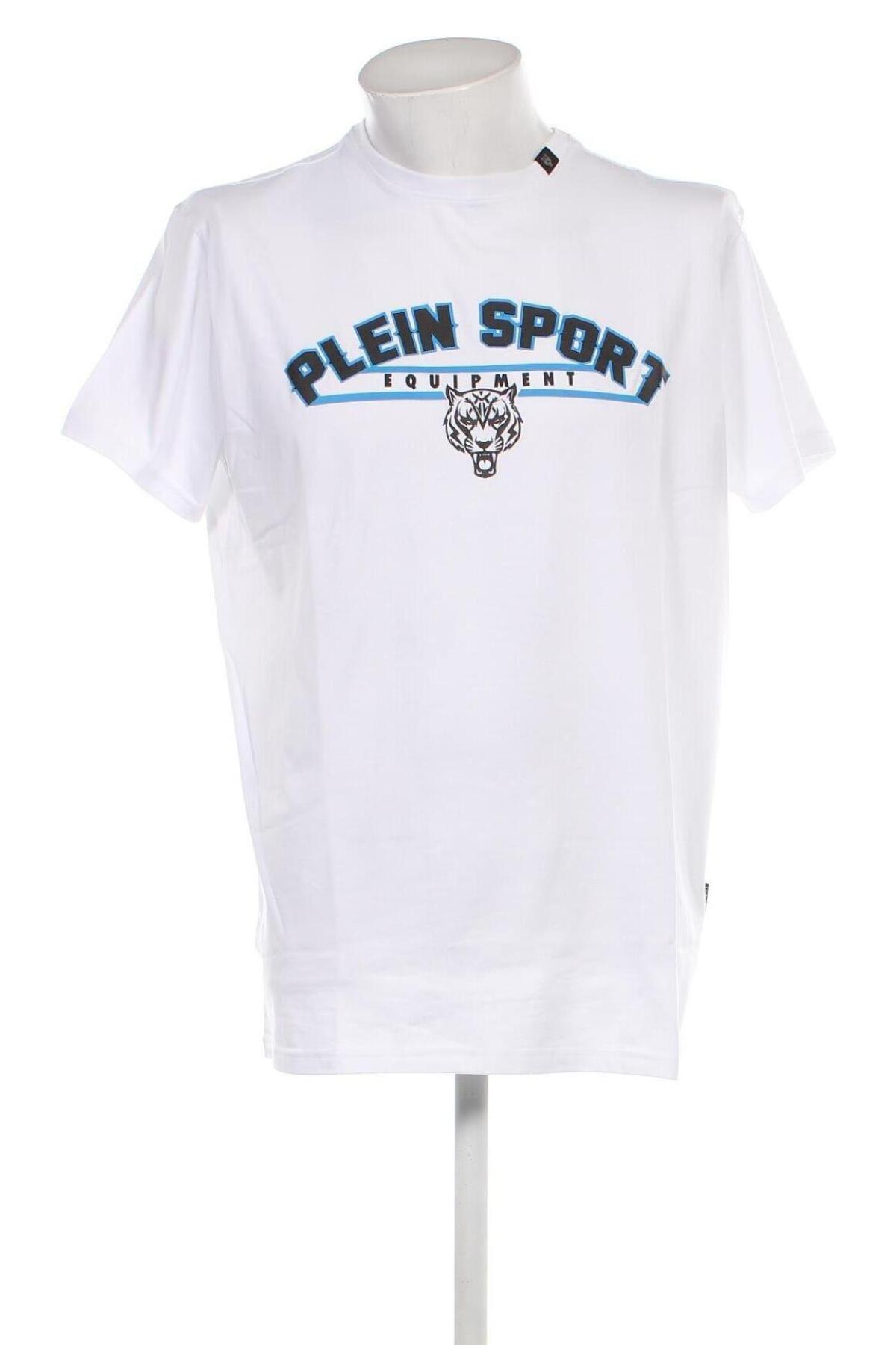 Ανδρικό t-shirt Plein Sport, Μέγεθος XXL, Χρώμα Λευκό, Τιμή 81,20 €