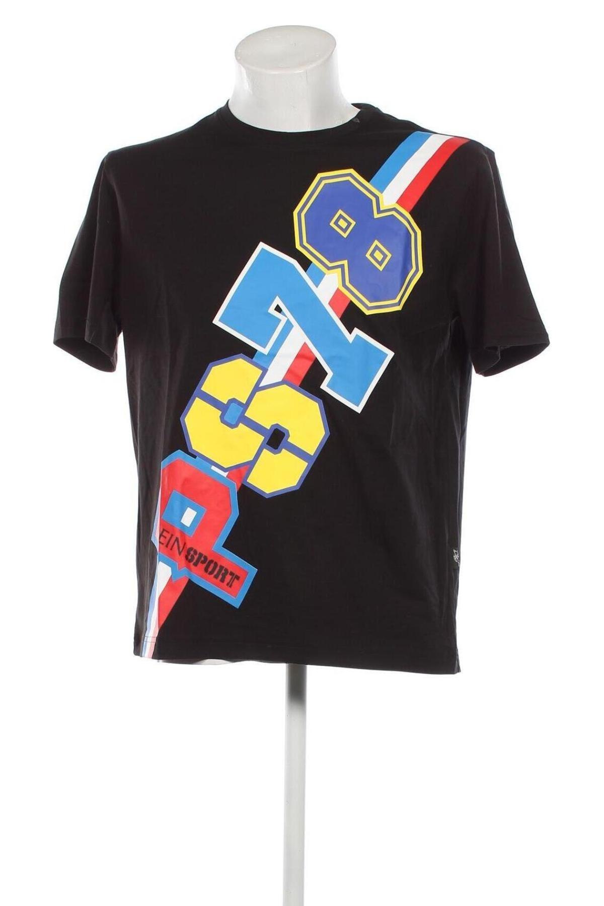 Herren T-Shirt Plein Sport, Größe XL, Farbe Schwarz, Preis 83,97 €