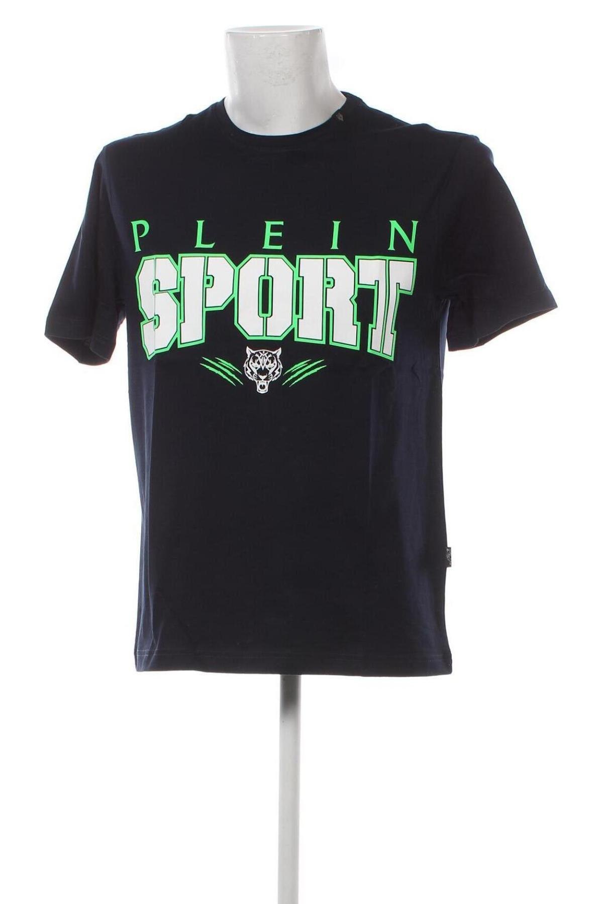 Herren T-Shirt Plein Sport, Größe L, Farbe Blau, Preis 81,20 €