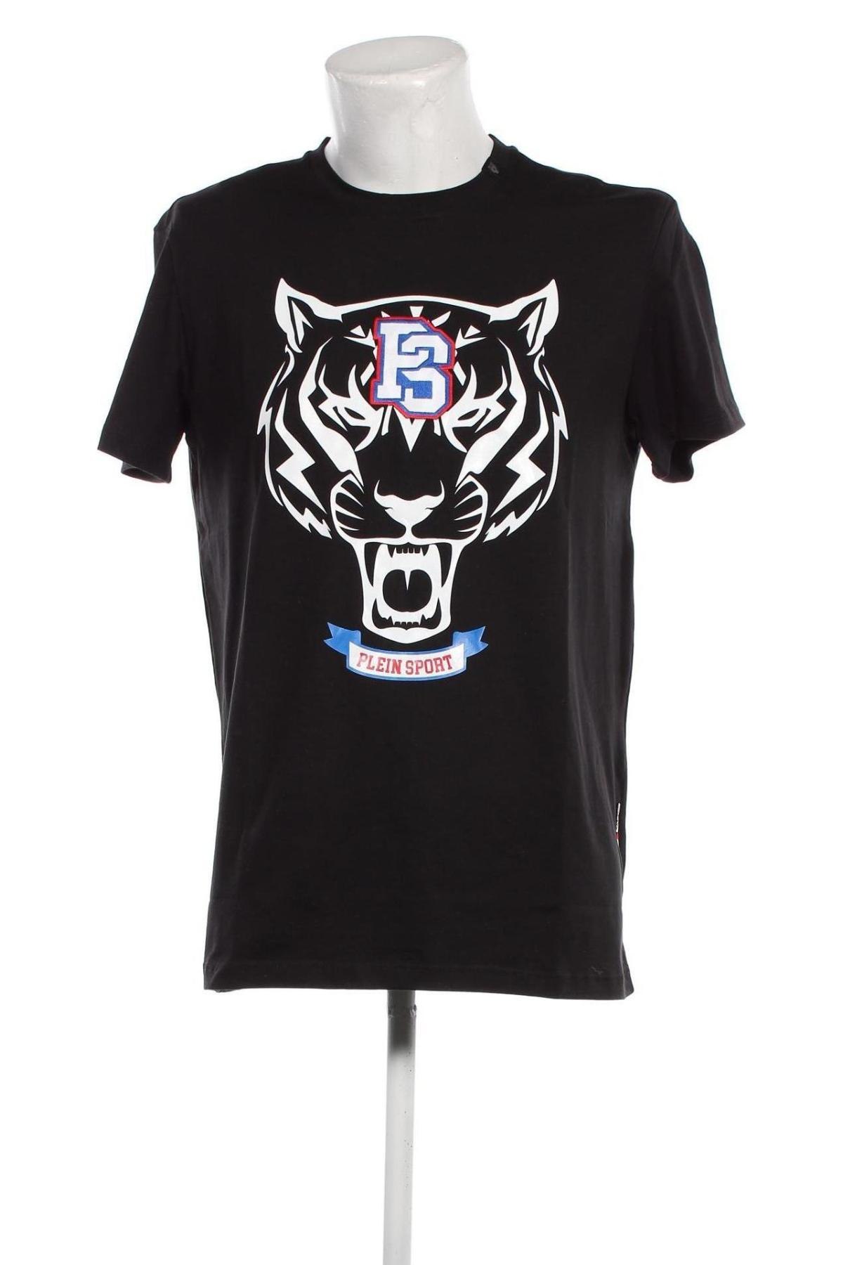 Herren T-Shirt Plein Sport, Größe XL, Farbe Schwarz, Preis 86,73 €