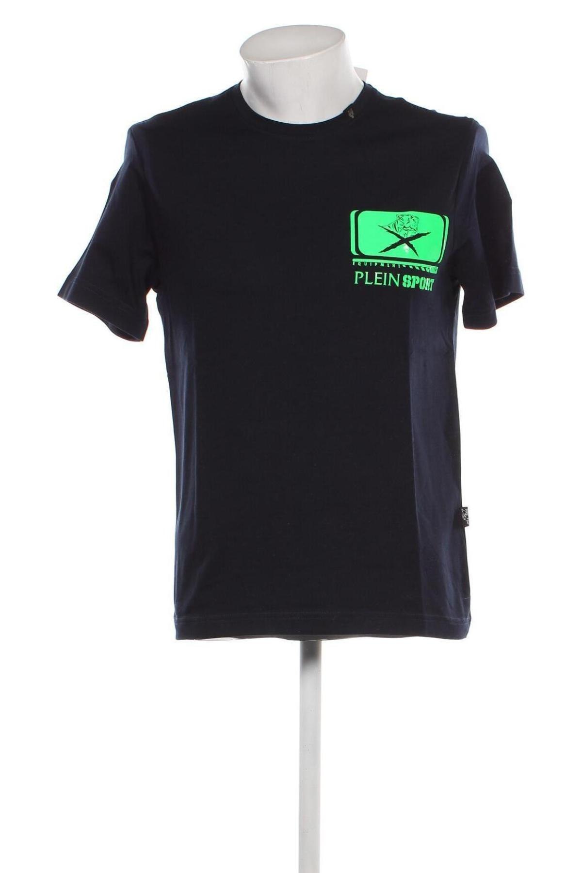 Herren T-Shirt Plein Sport, Größe M, Farbe Blau, Preis 83,97 €
