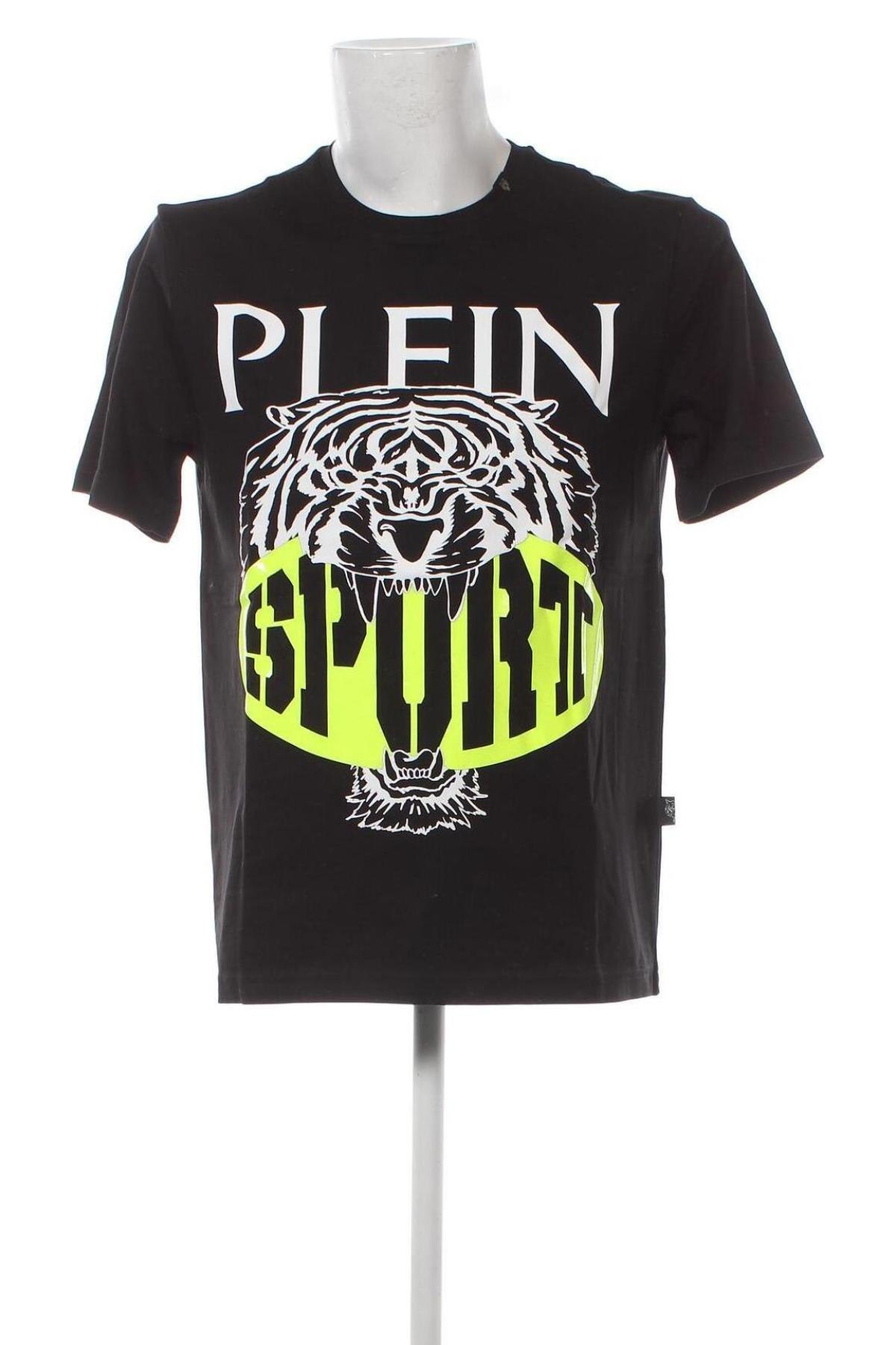 Herren T-Shirt Plein Sport, Größe L, Farbe Schwarz, Preis 92,27 €