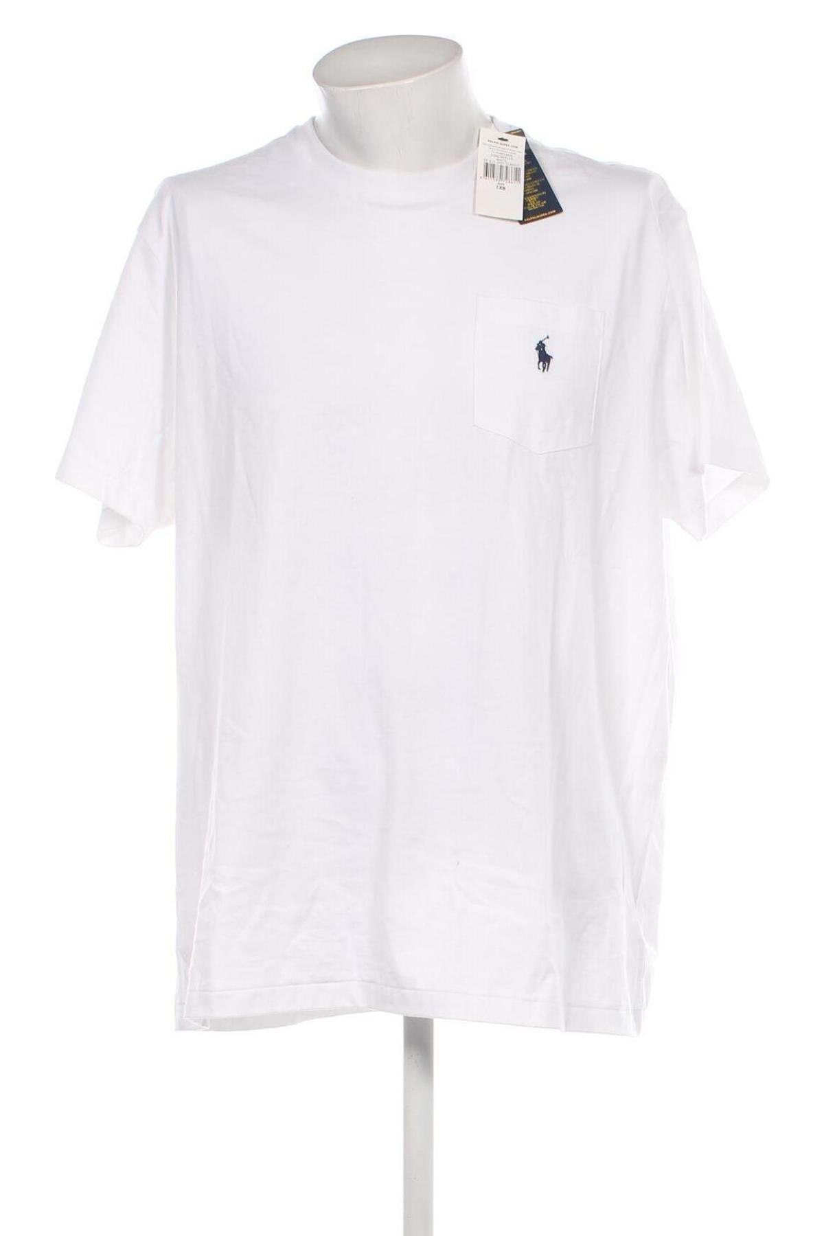 Ανδρικό t-shirt Polo By Ralph Lauren, Μέγεθος XL, Χρώμα Λευκό, Τιμή 68,00 €