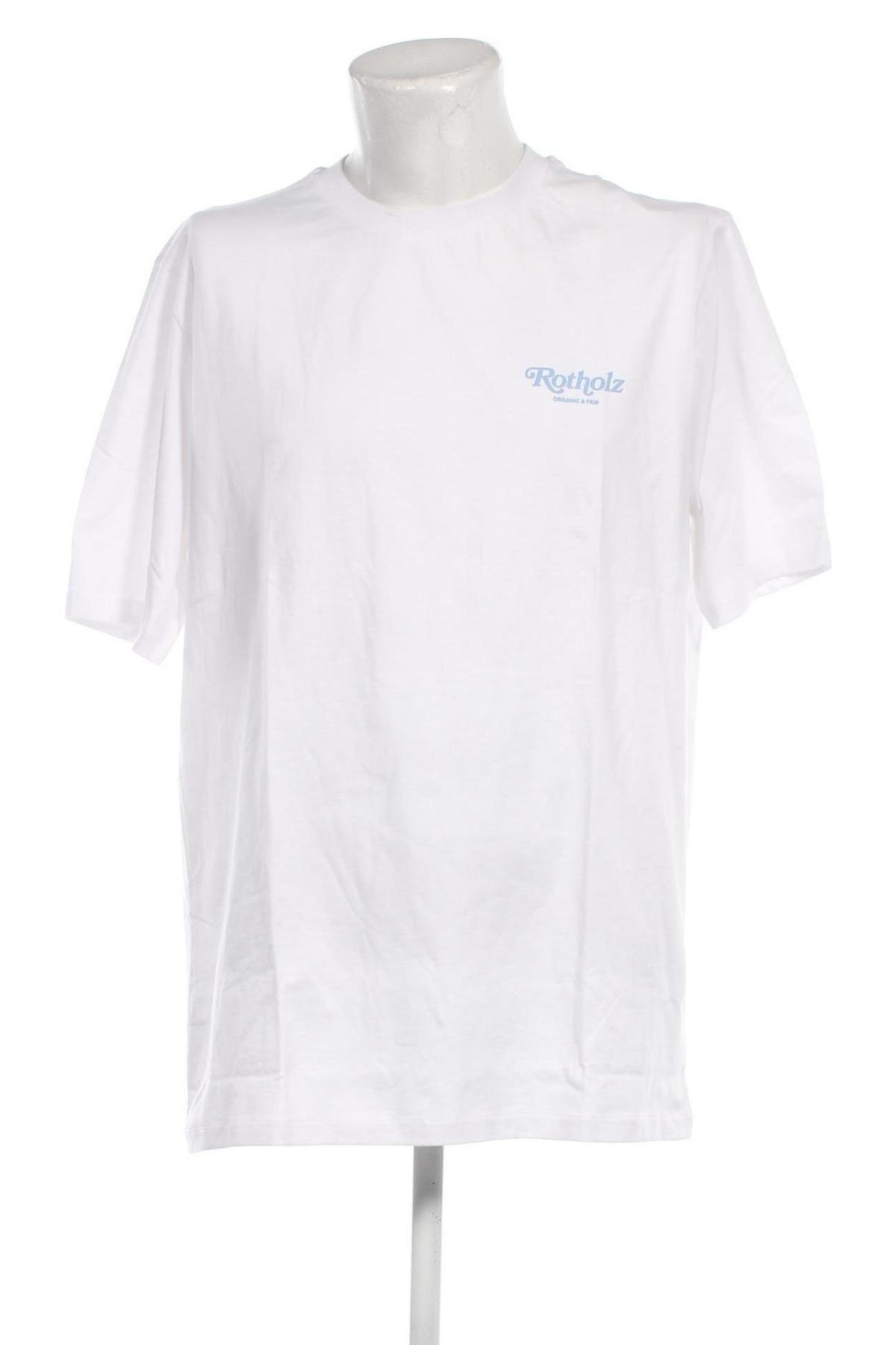 Herren T-Shirt Rotholz, Größe XXL, Farbe Weiß, Preis 26,80 €