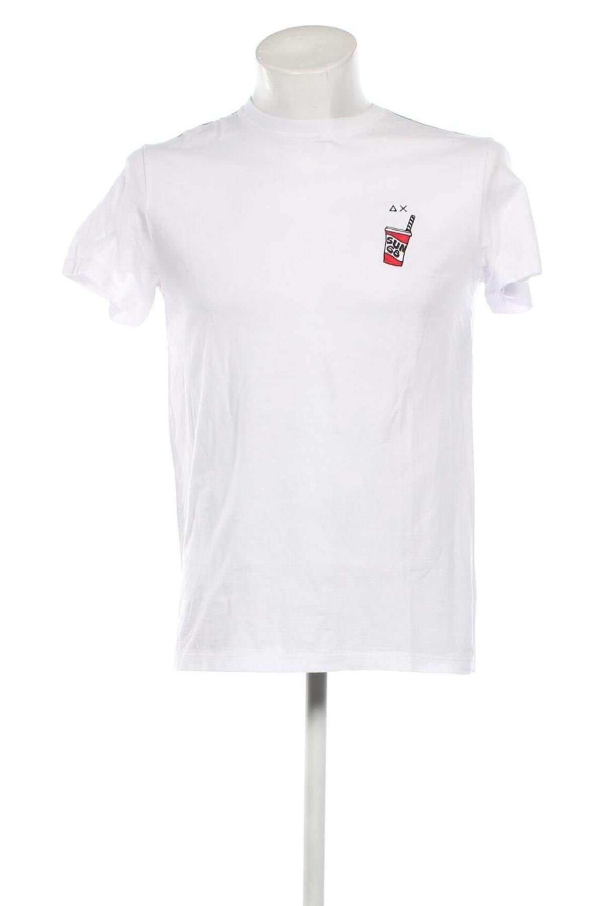 Męski T-shirt SUN68, Rozmiar M, Kolor Biały, Cena 138,60 zł