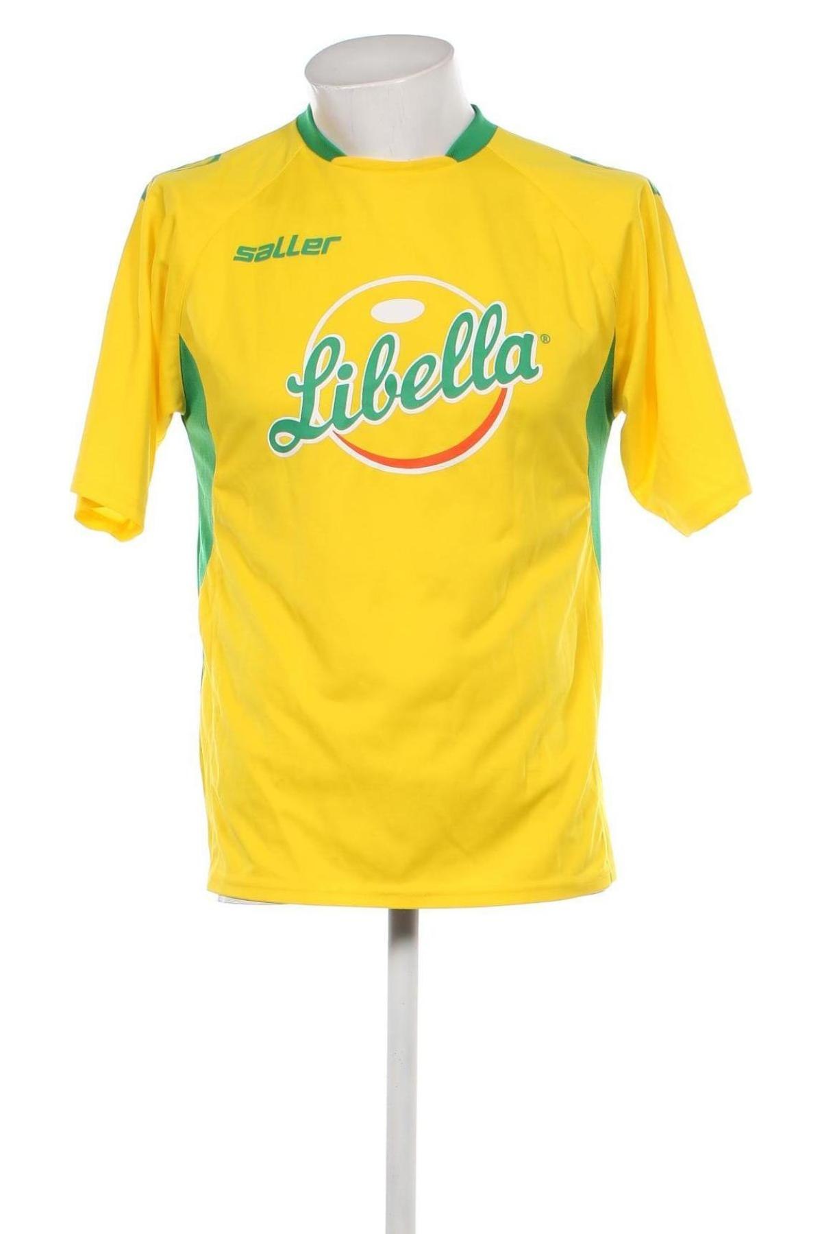 Мъжка тениска Saller, Размер M, Цвят Жълт, Цена 9,62 лв.