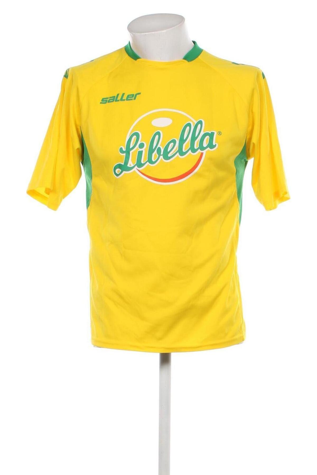 Ανδρικό t-shirt Saller, Μέγεθος M, Χρώμα Κίτρινο, Τιμή 3,06 €