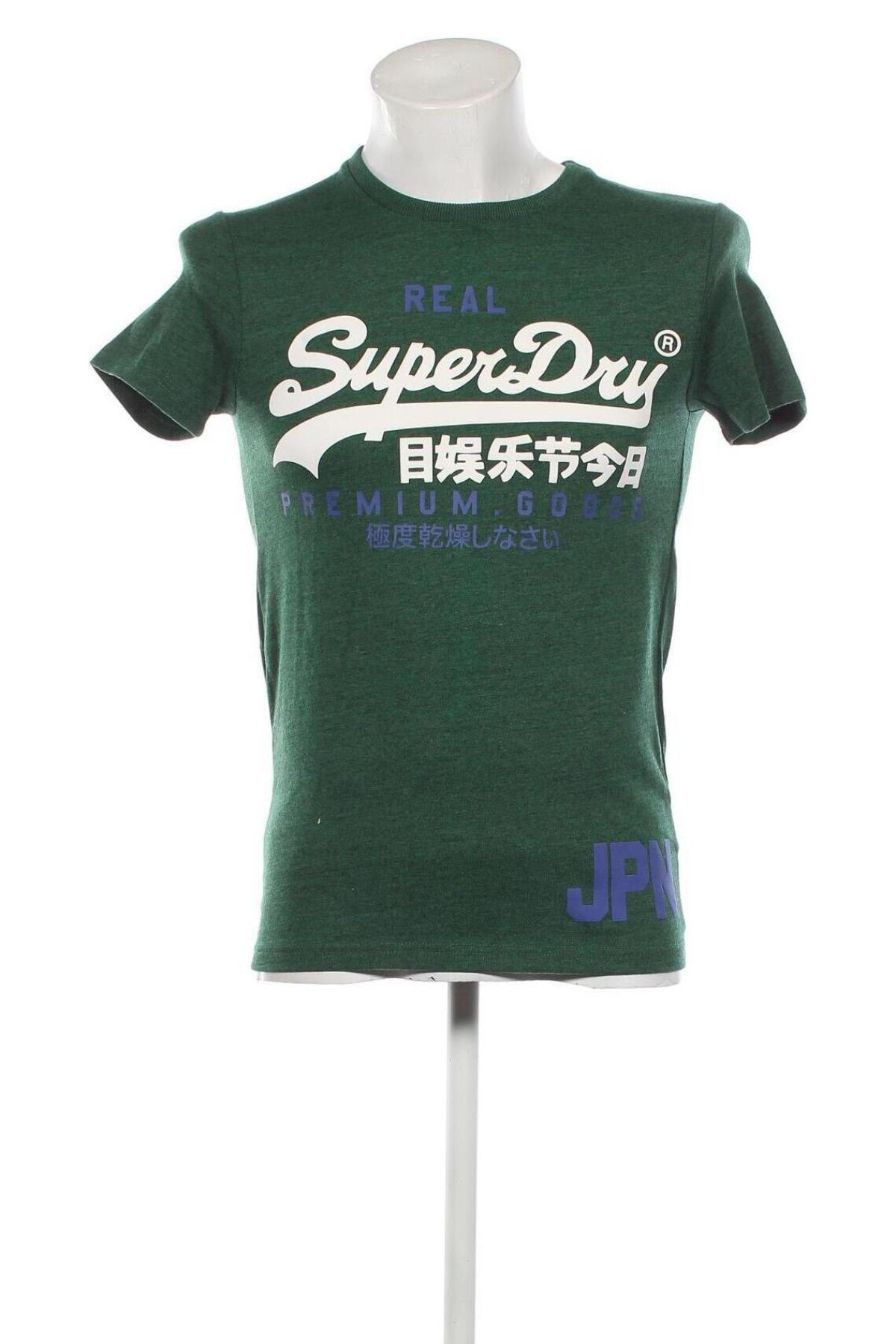Pánské tričko  Superdry, Velikost XS, Barva Zelená, Cena  507,00 Kč