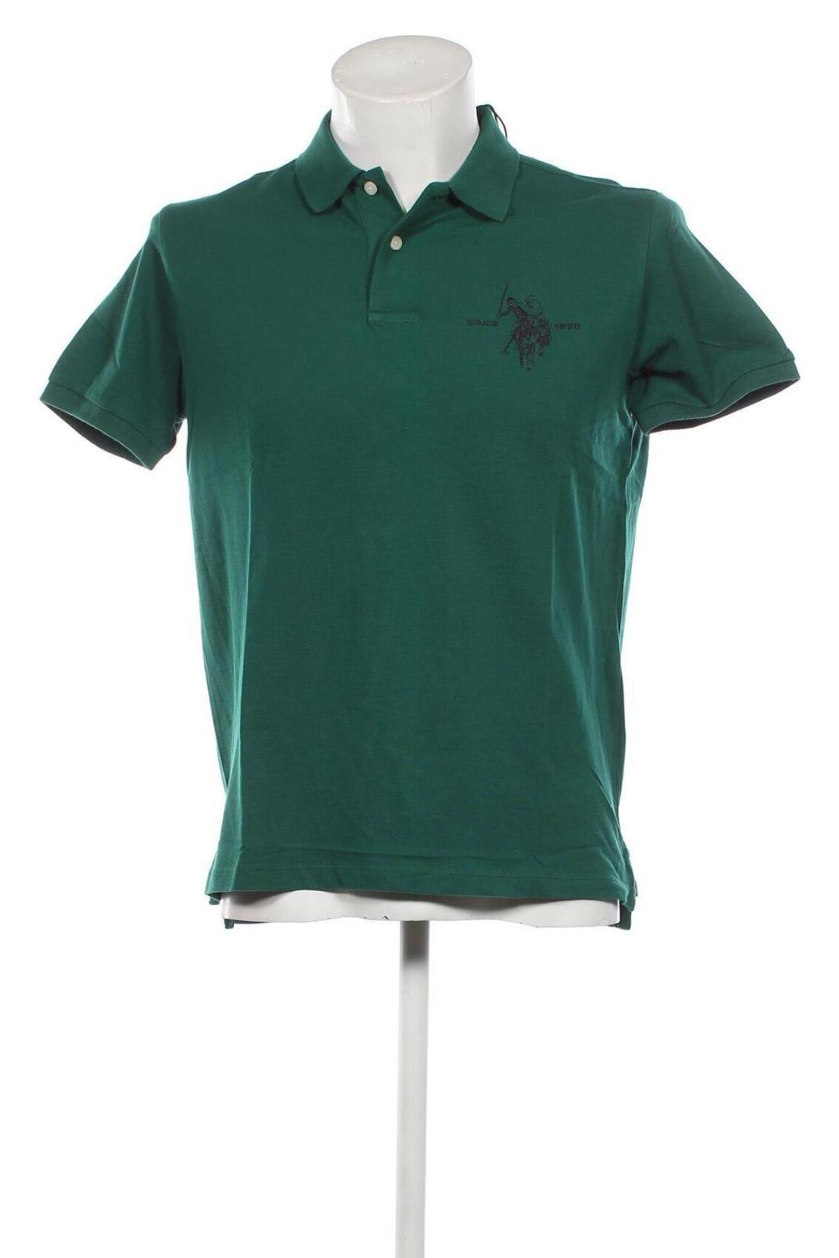 Herren T-Shirt U.S. Polo Assn., Größe L, Farbe Grün, Preis 21,17 €