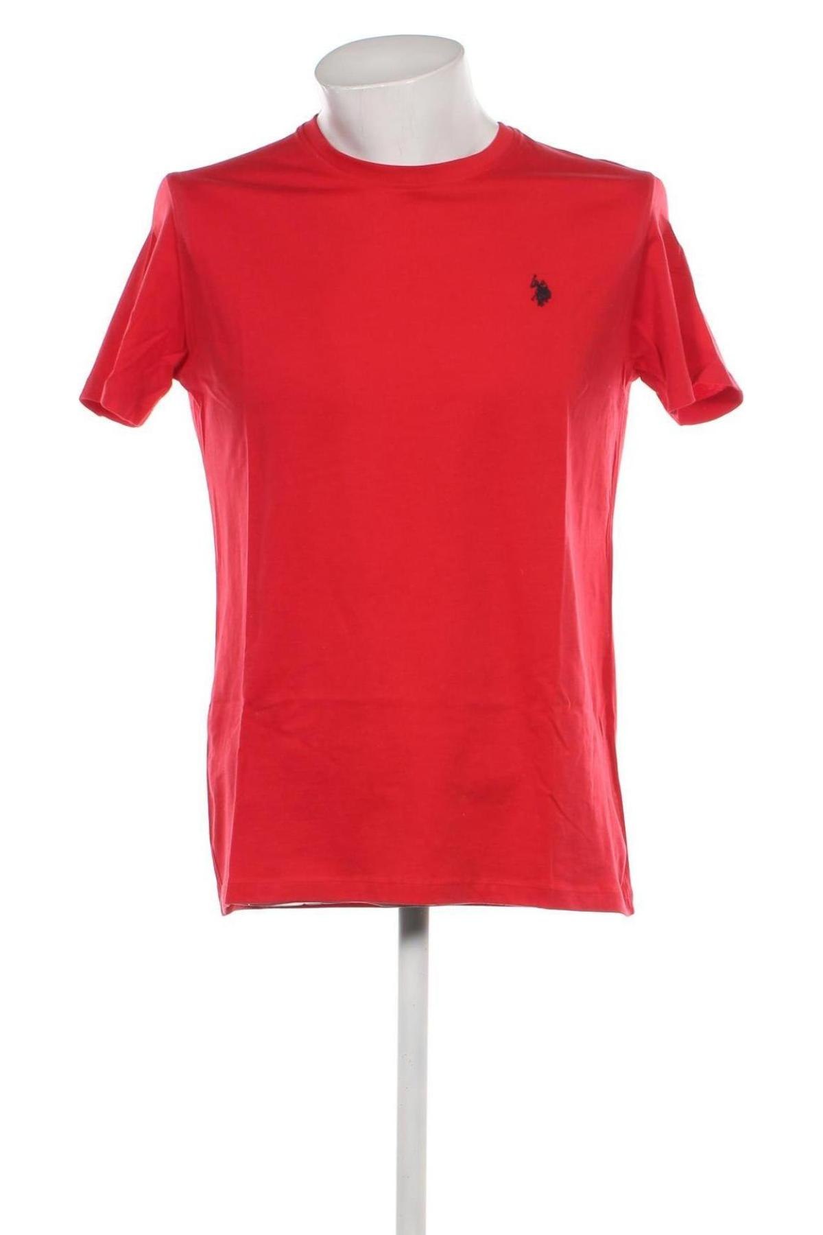 Pánske tričko  U.S. Polo Assn., Veľkosť L, Farba Červená, Cena  26,80 €