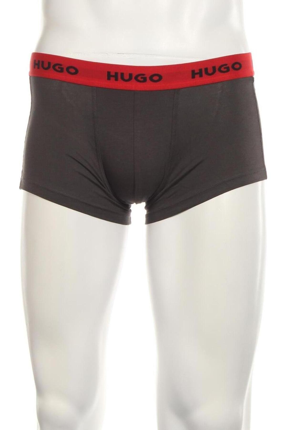 Мъжки боксерки Hugo Boss, Размер S, Цвят Сив, Цена 39,33 лв.