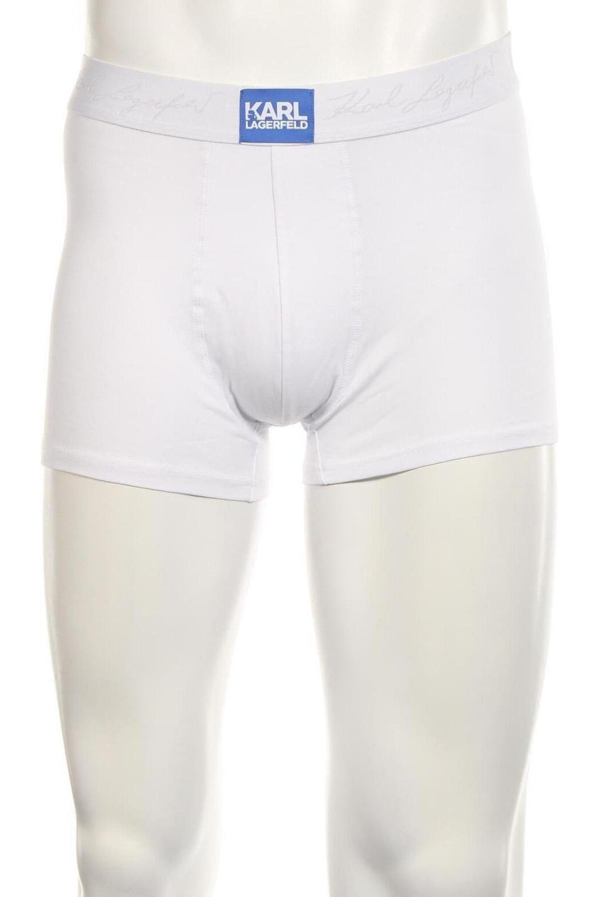 Ανδρικά μποξεράκια Karl Lagerfeld, Μέγεθος M, Χρώμα Λευκό, Τιμή 39,00 €